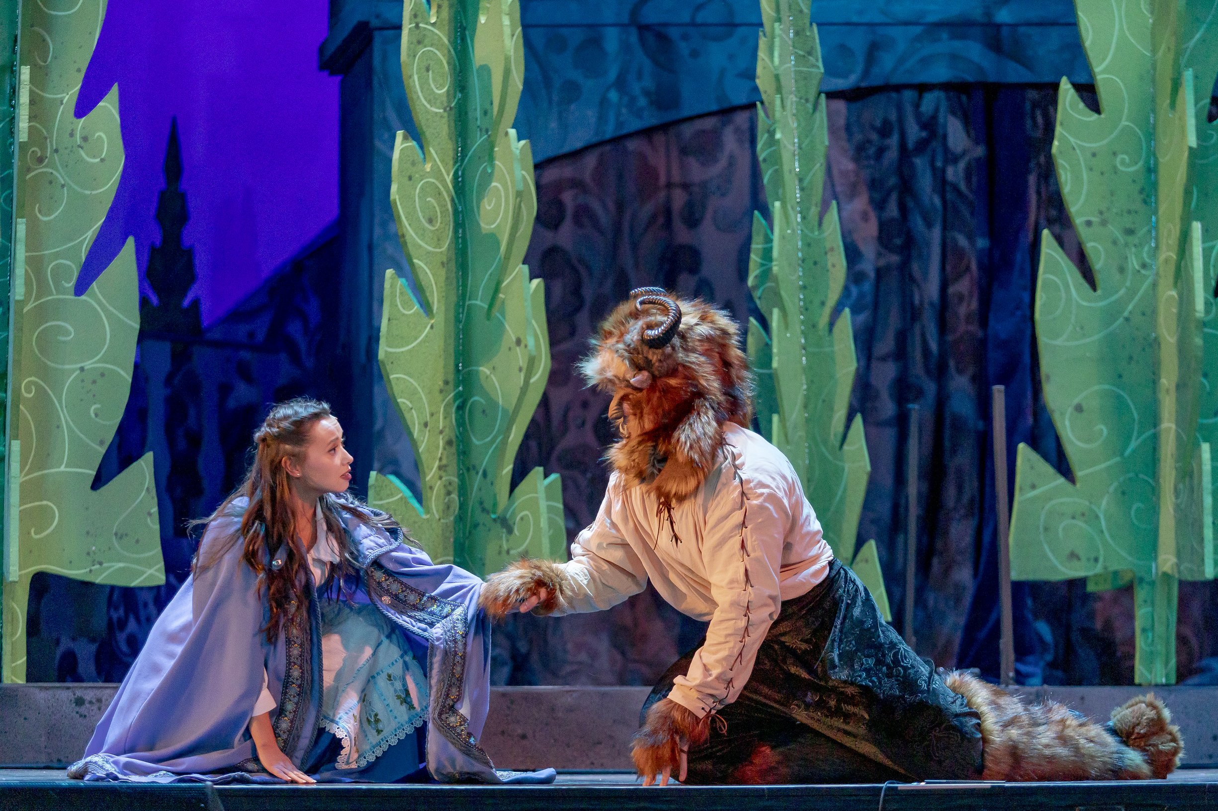 Belle in DISNEY’S BEAUTY AND THE BEAST JR. / Photo: Mikki Schaffner