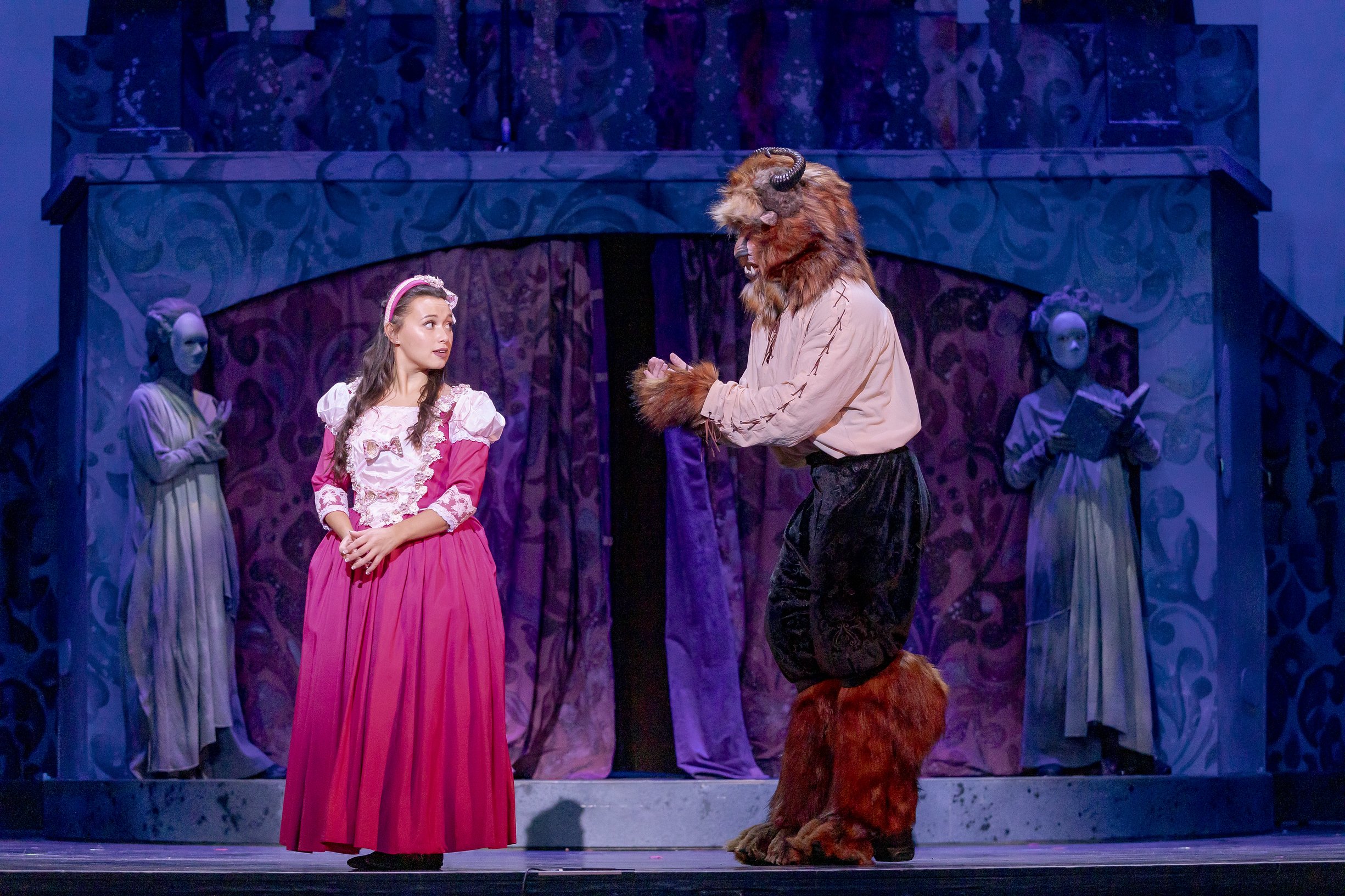 Belle in DISNEY’S BEAUTY AND THE BEAST JR. / Photo: Mikki Schaffner