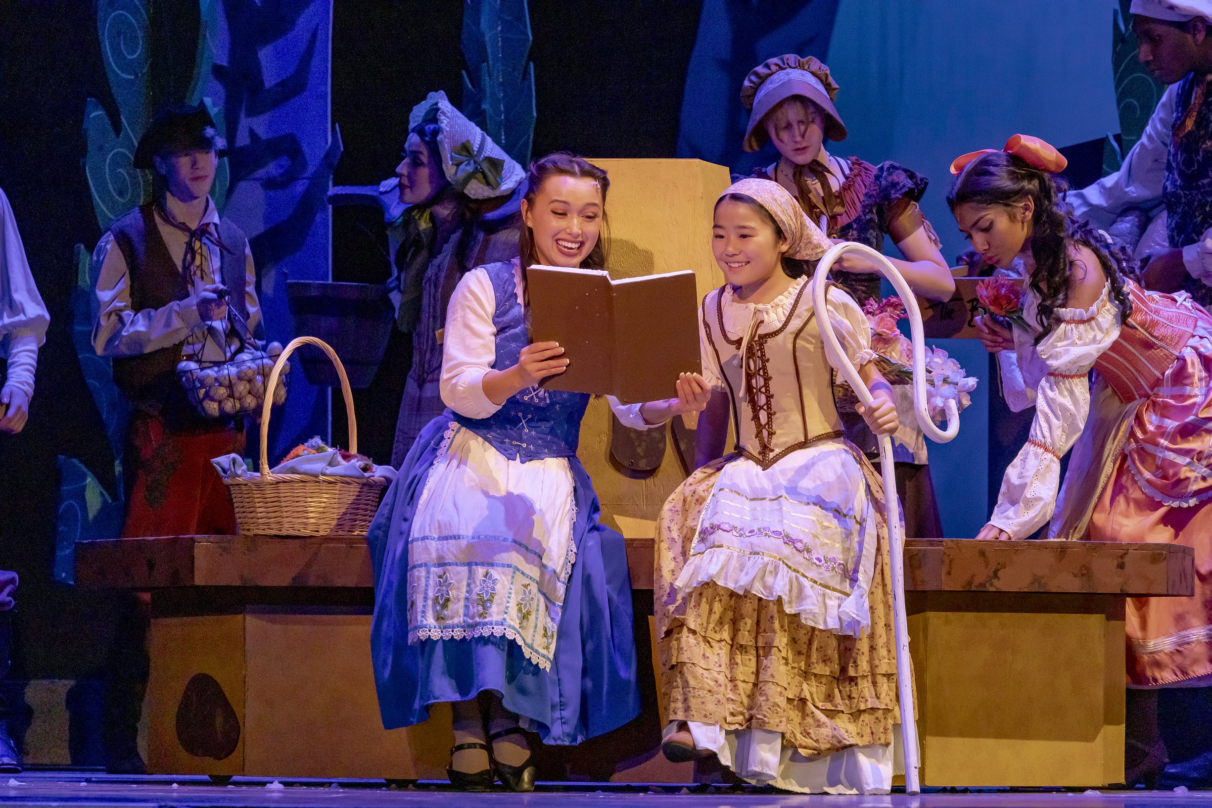 Belle in DISNEY’S BEAUTY AND THE BEAST JR. / Photo: Mikki Schaffner