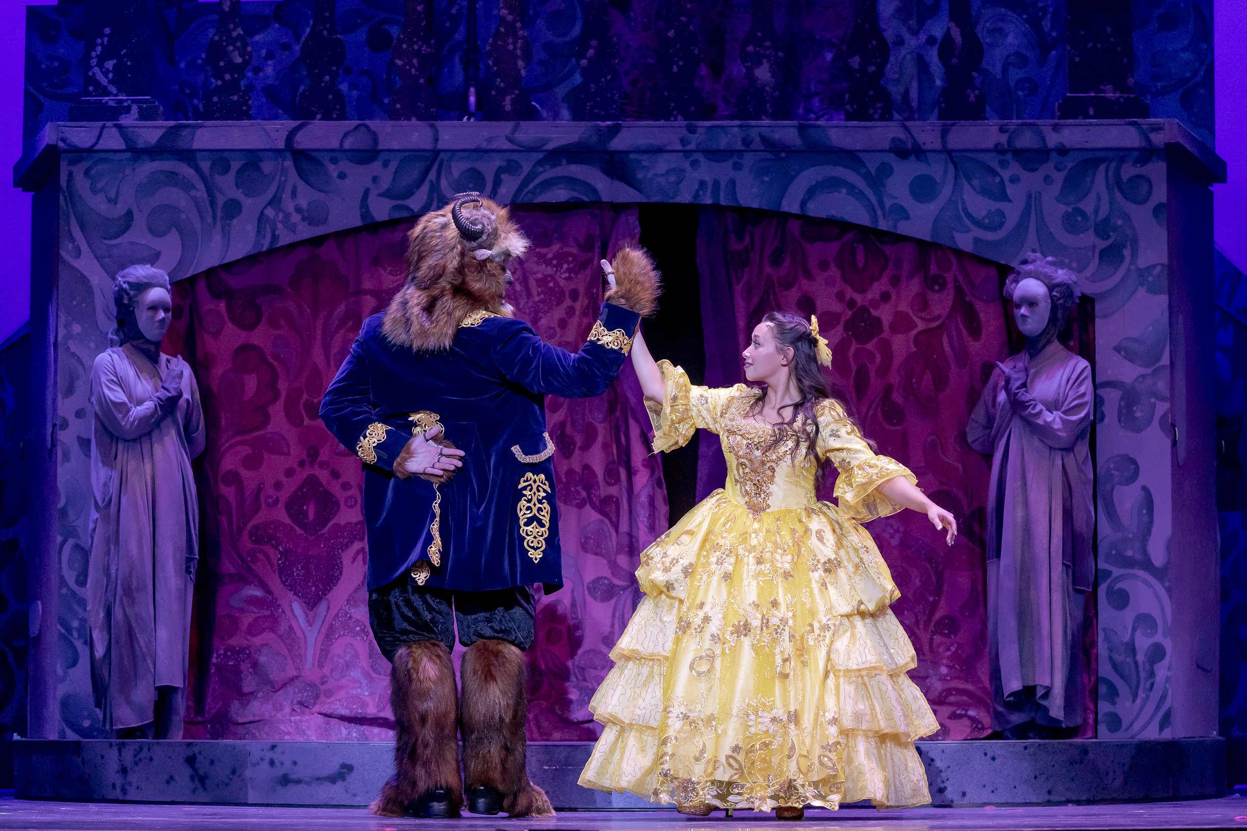 Belle in DISNEY’S BEAUTY AND THE BEAST JR. / Photo: Mikki Schaffner