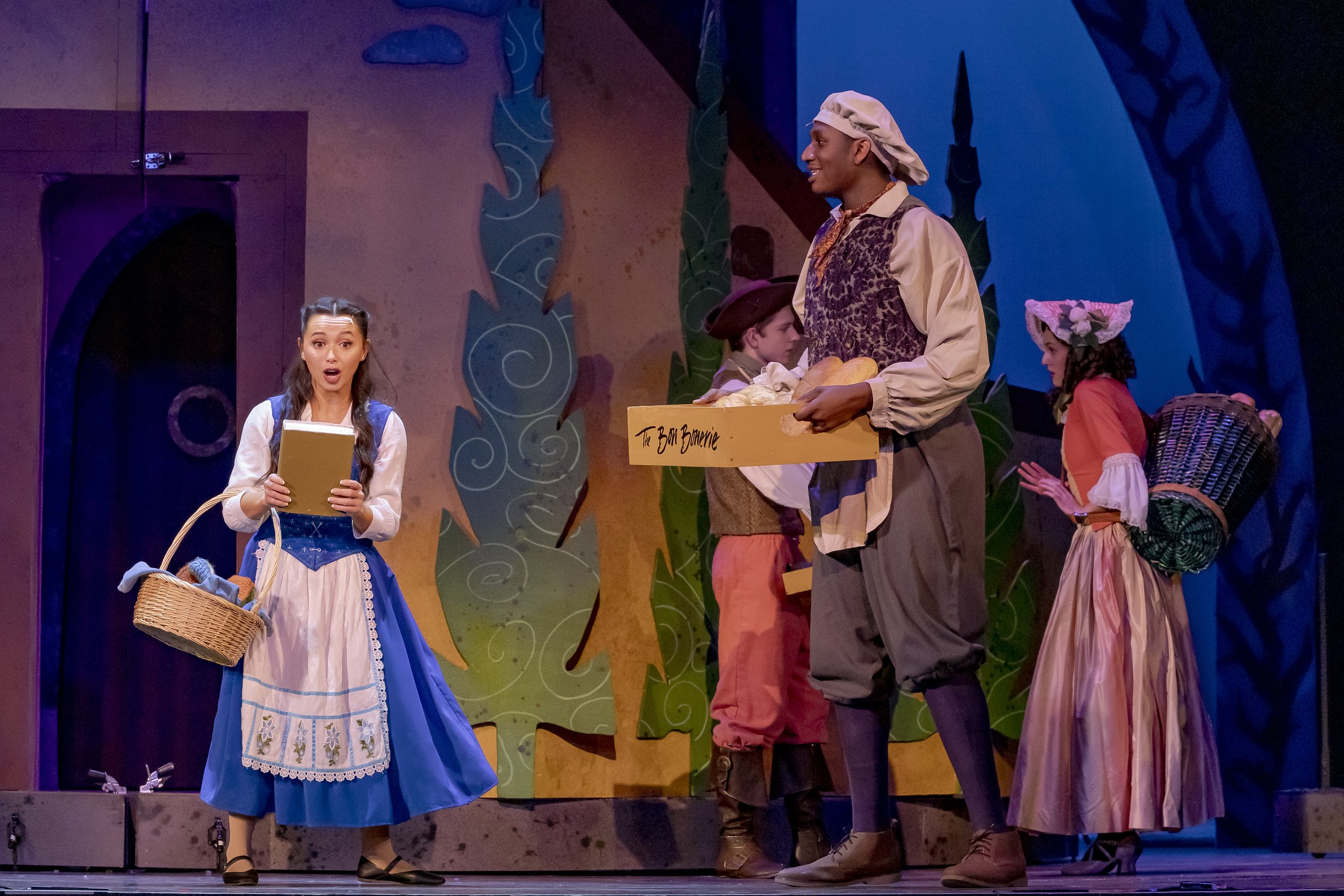 Belle in DISNEY’S BEAUTY AND THE BEAST JR. / Photo: Mikki Schaffner