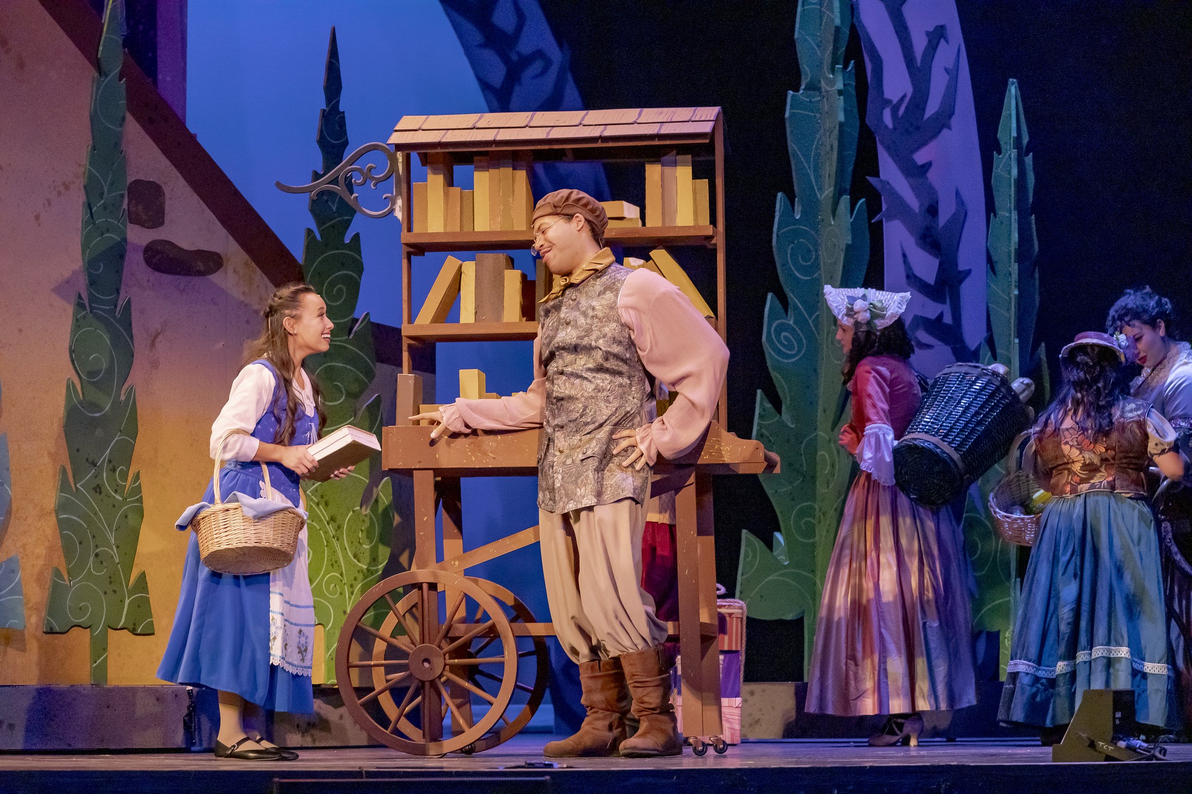 Belle in DISNEY’S BEAUTY AND THE BEAST JR. / Photo: Mikki Schaffner