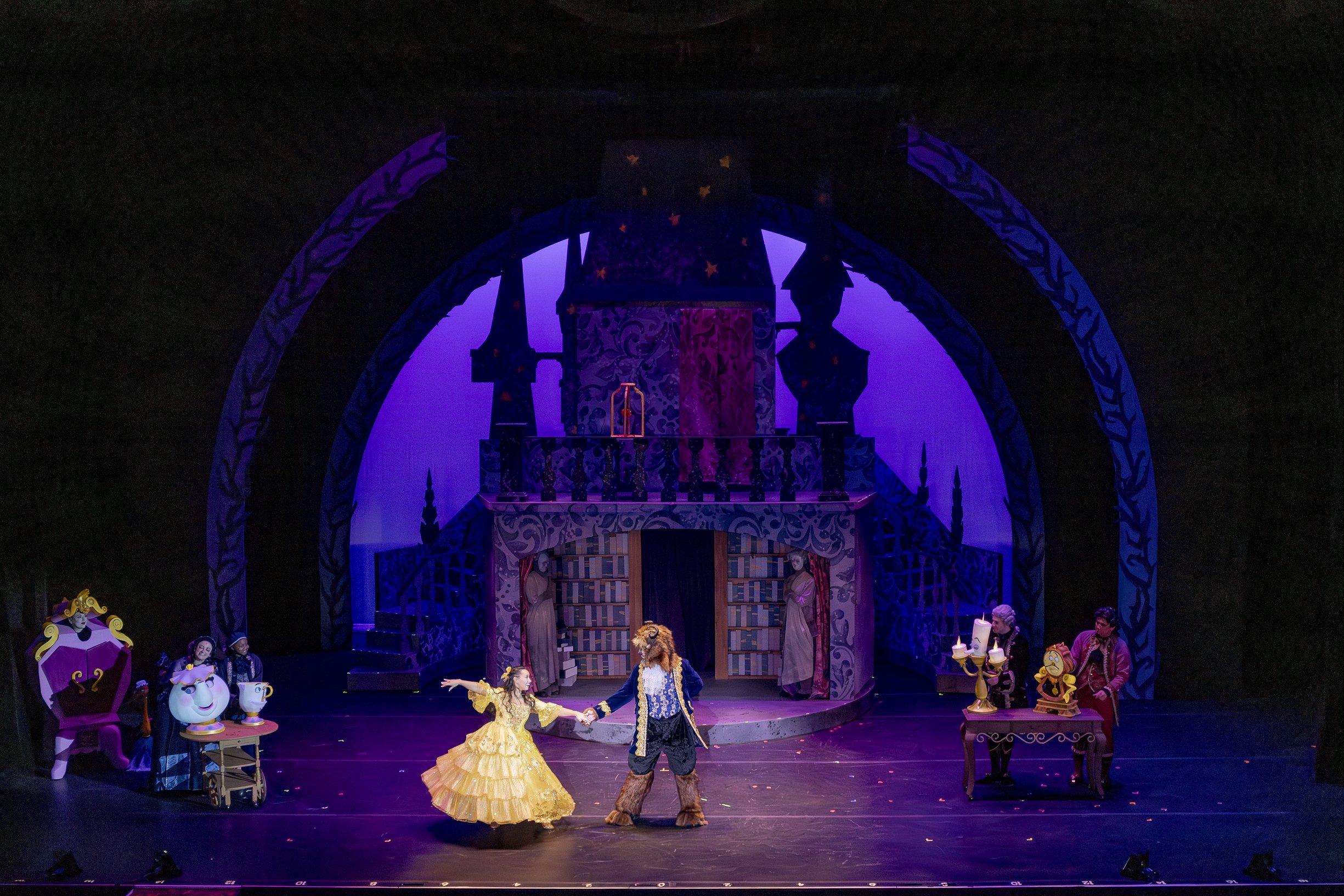Belle in DISNEY’S BEAUTY AND THE BEAST JR. / Photo: Mikki Schaffner