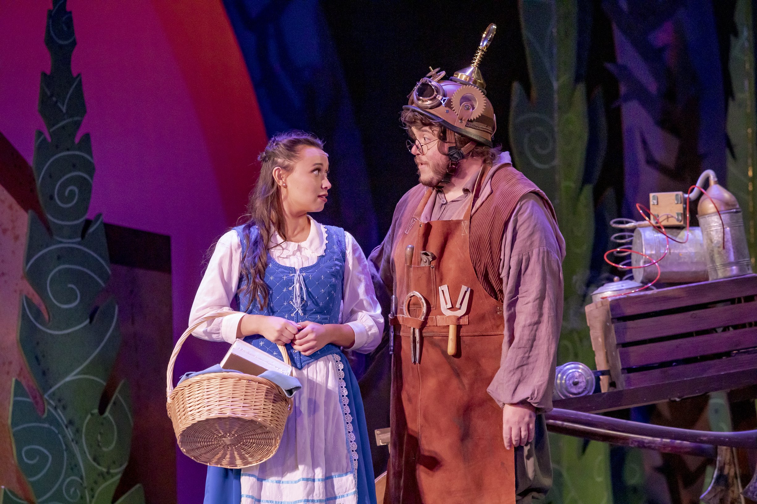 Belle in DISNEY’S BEAUTY AND THE BEAST JR. / Photo: Mikki Schaffner
