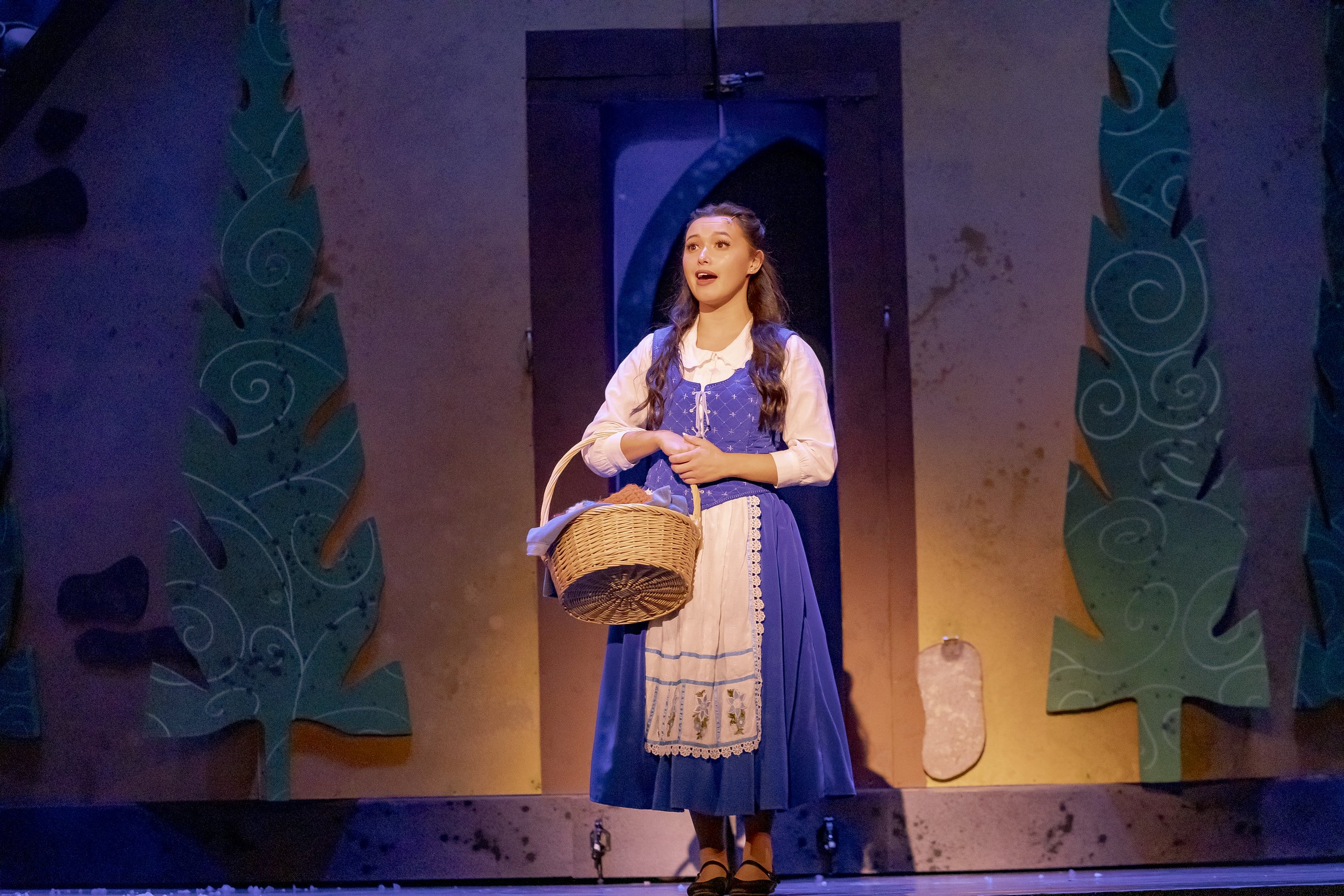 Belle in DISNEY’S BEAUTY AND THE BEAST JR. / Photo: Mikki Schaffner