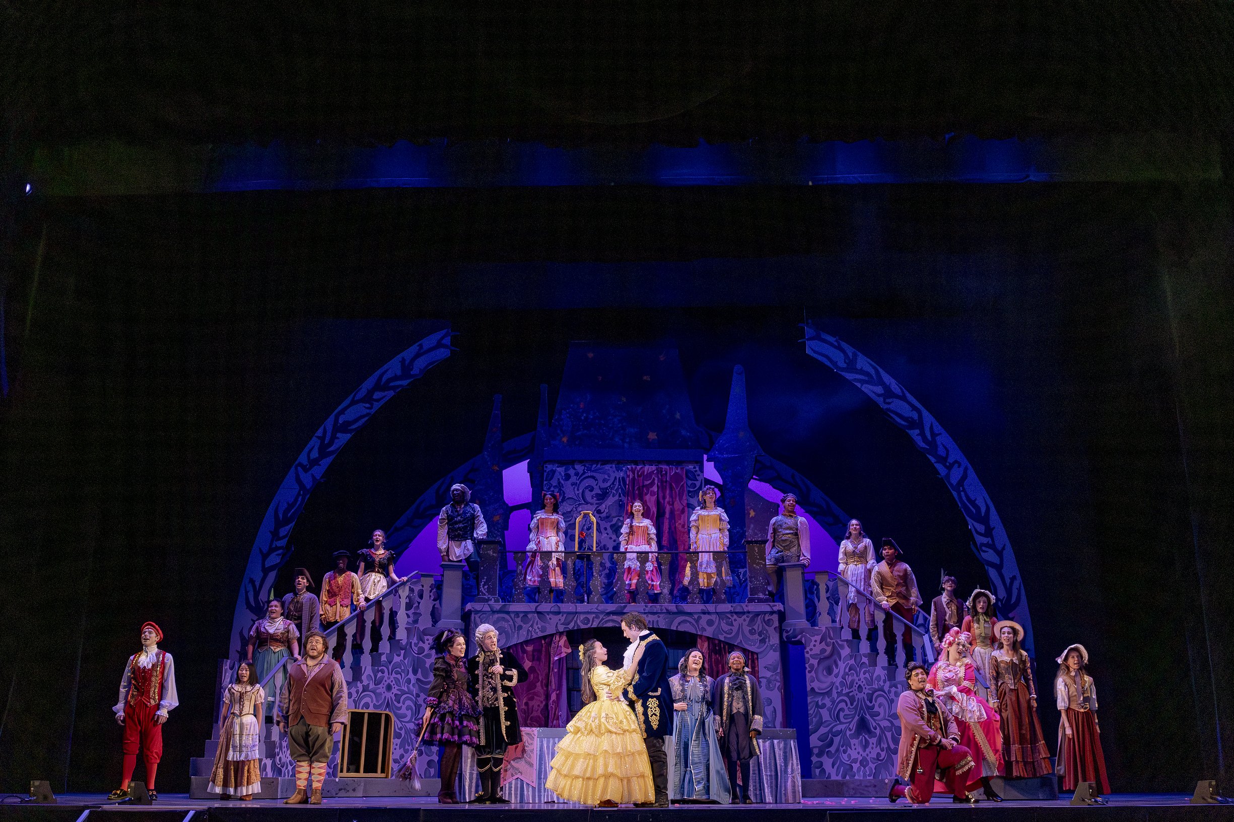 Belle in DISNEY’S BEAUTY AND THE BEAST JR. / Photo: Mikki Schaffner