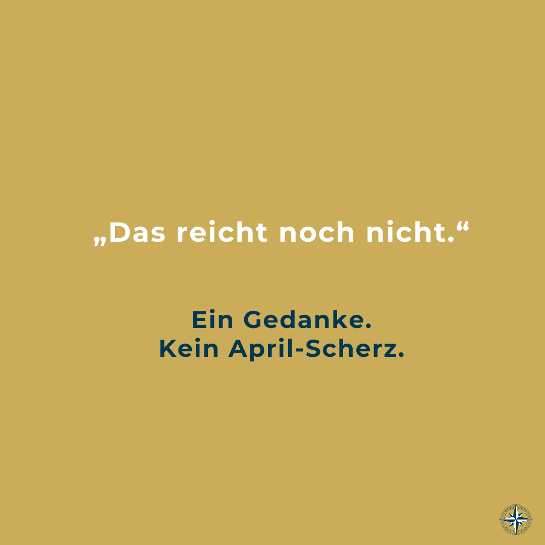 Rückblick 1. Quartal 2026: Ich müsste doch viel weiter sein, oder?