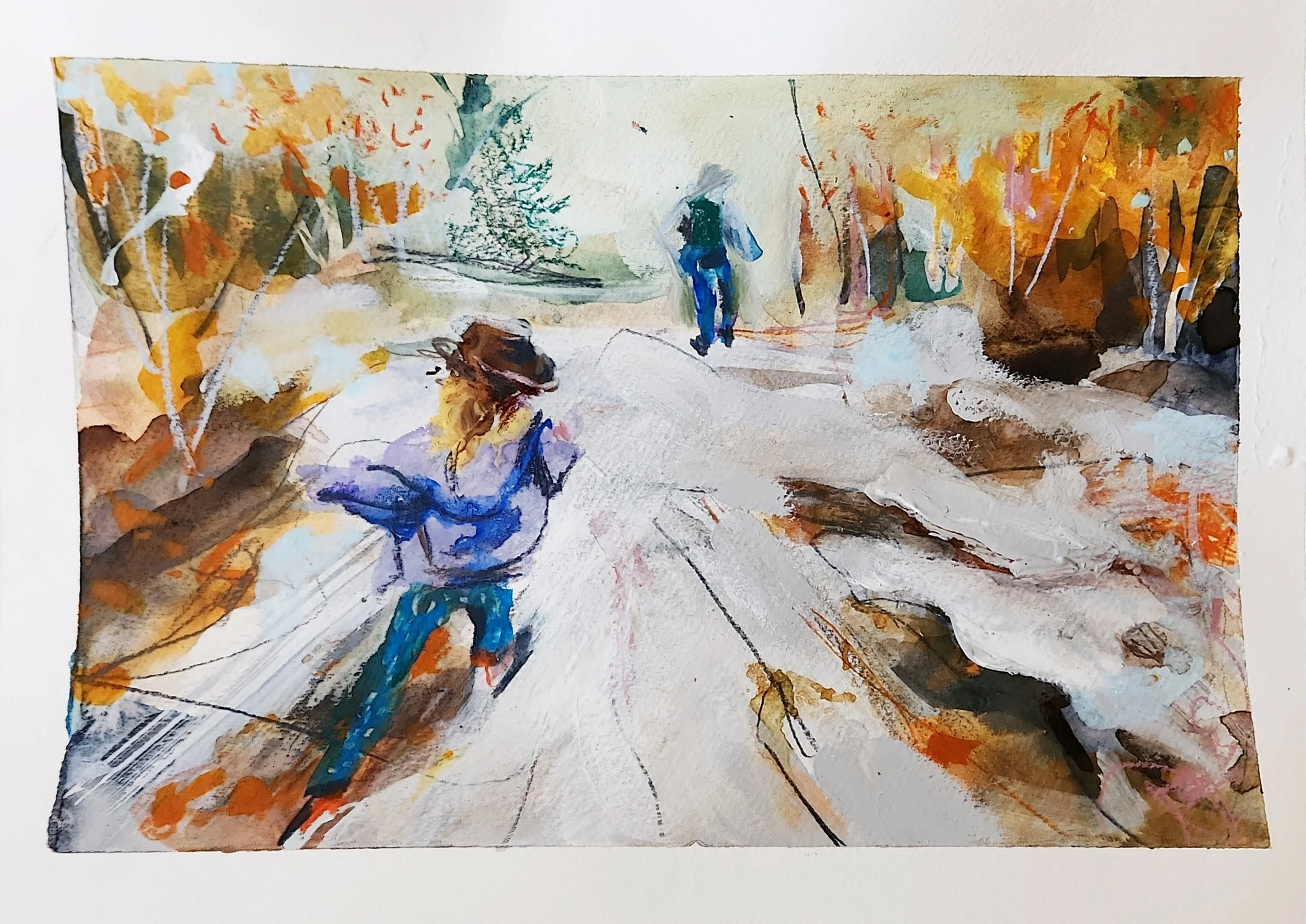 Nut point trail mixed media.jpg