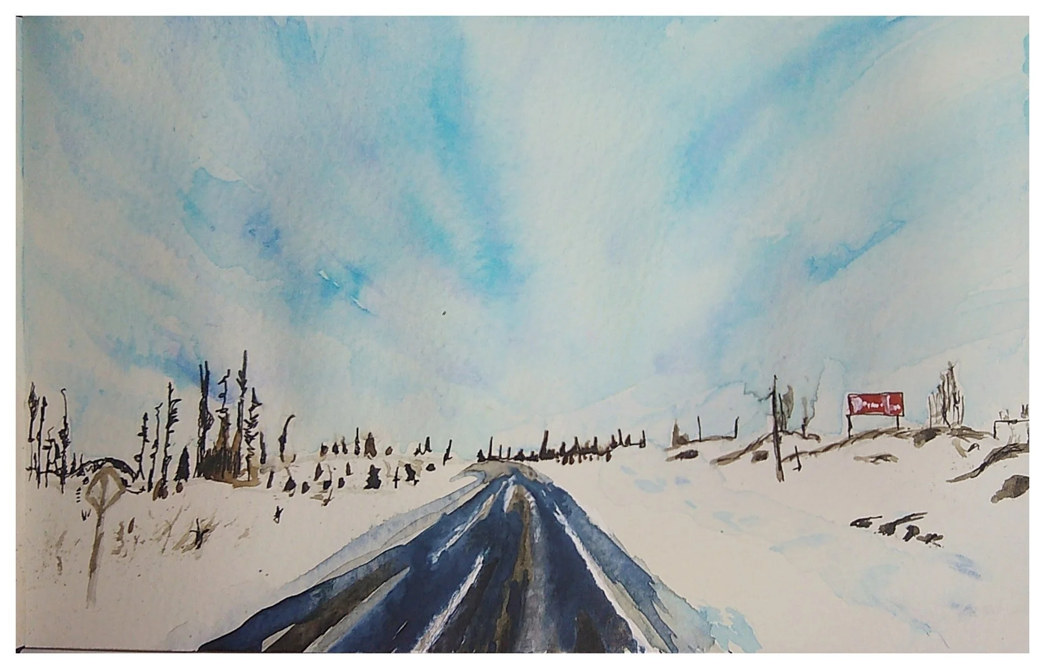 Flin flon creighton saskatatchewan painting winter art .jpg