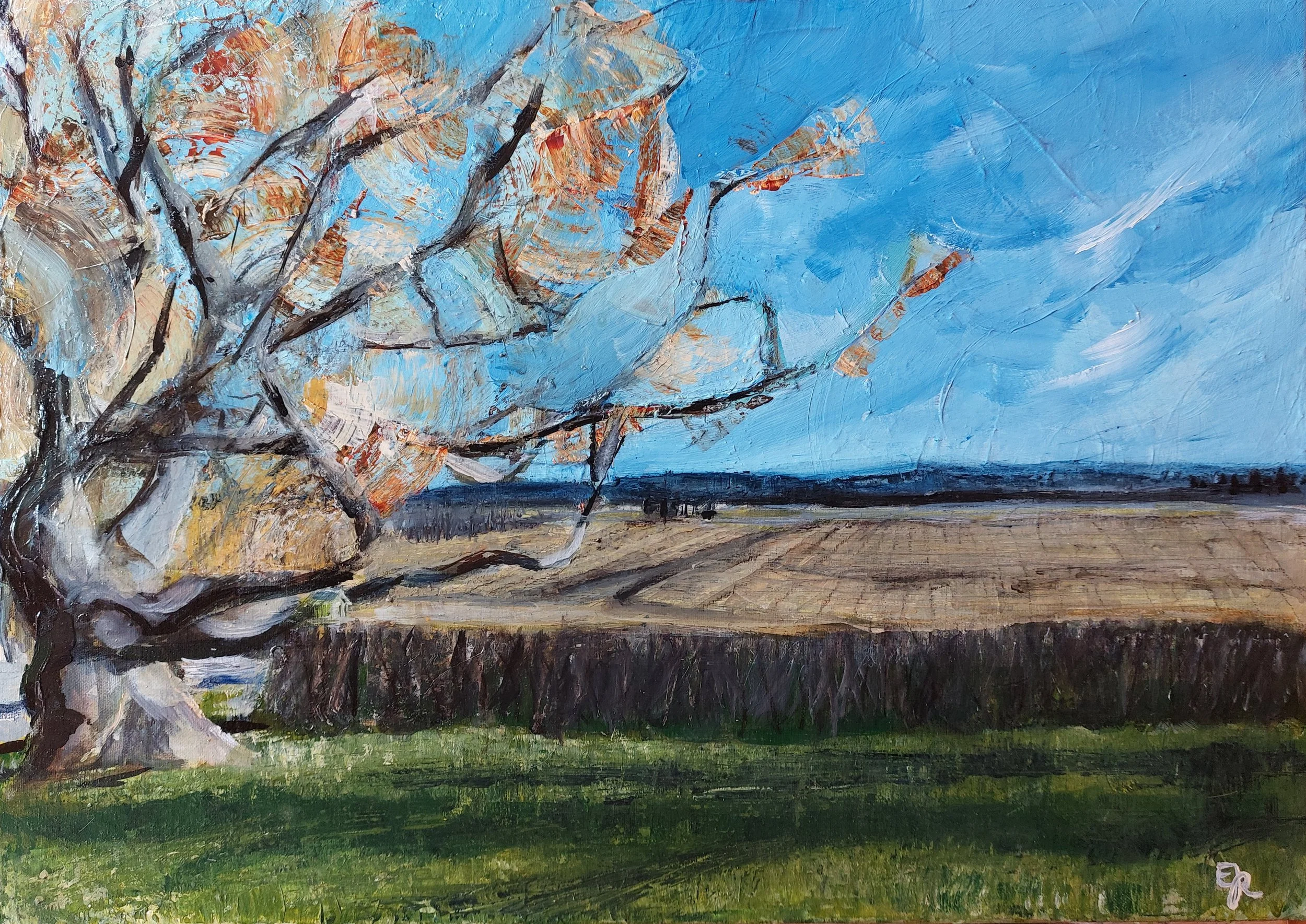 Mom's view saskatchewan landscape art painting.jpg