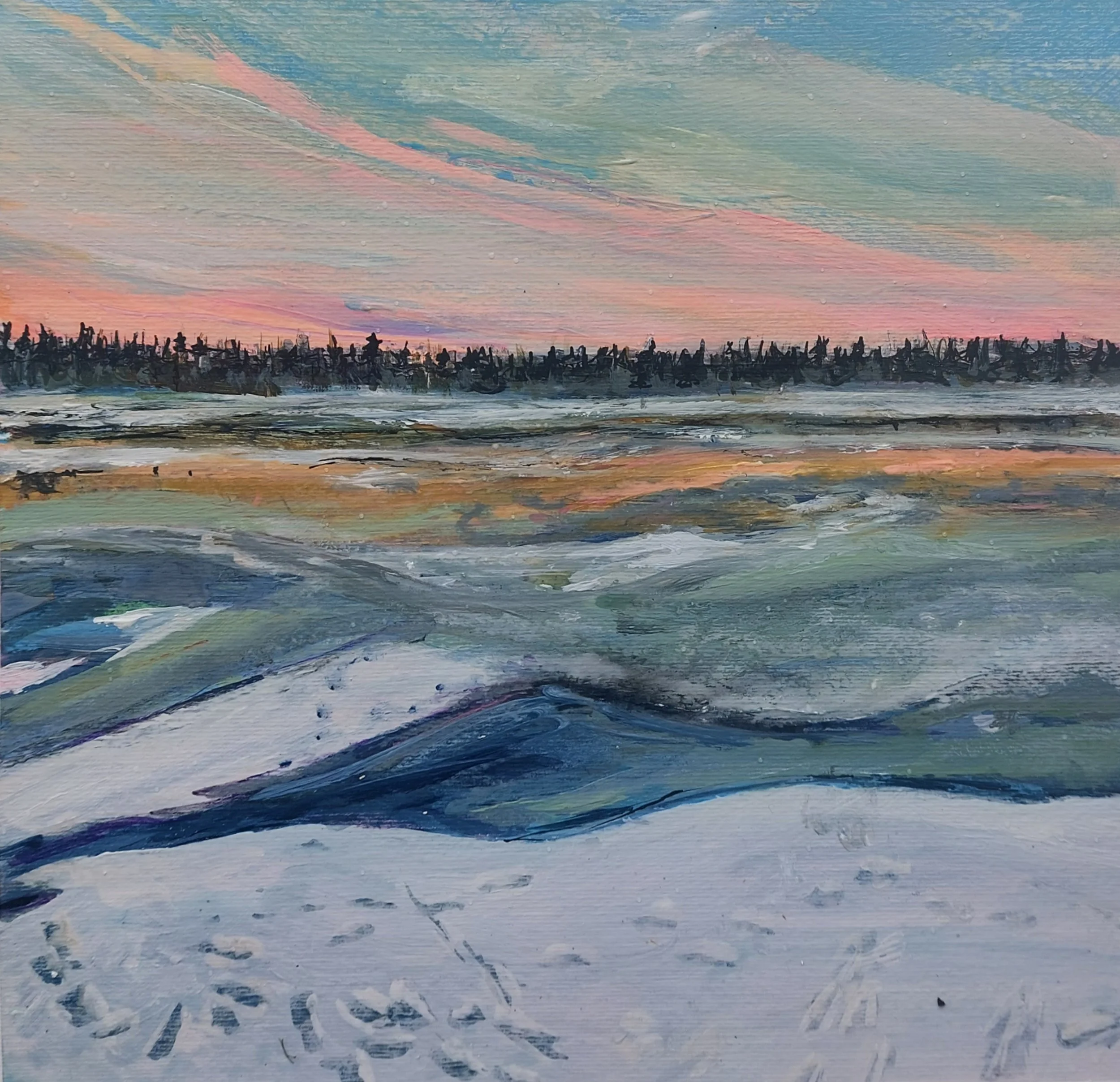 tracks acrylic prince albert saskatchewan north river painting art.jpg