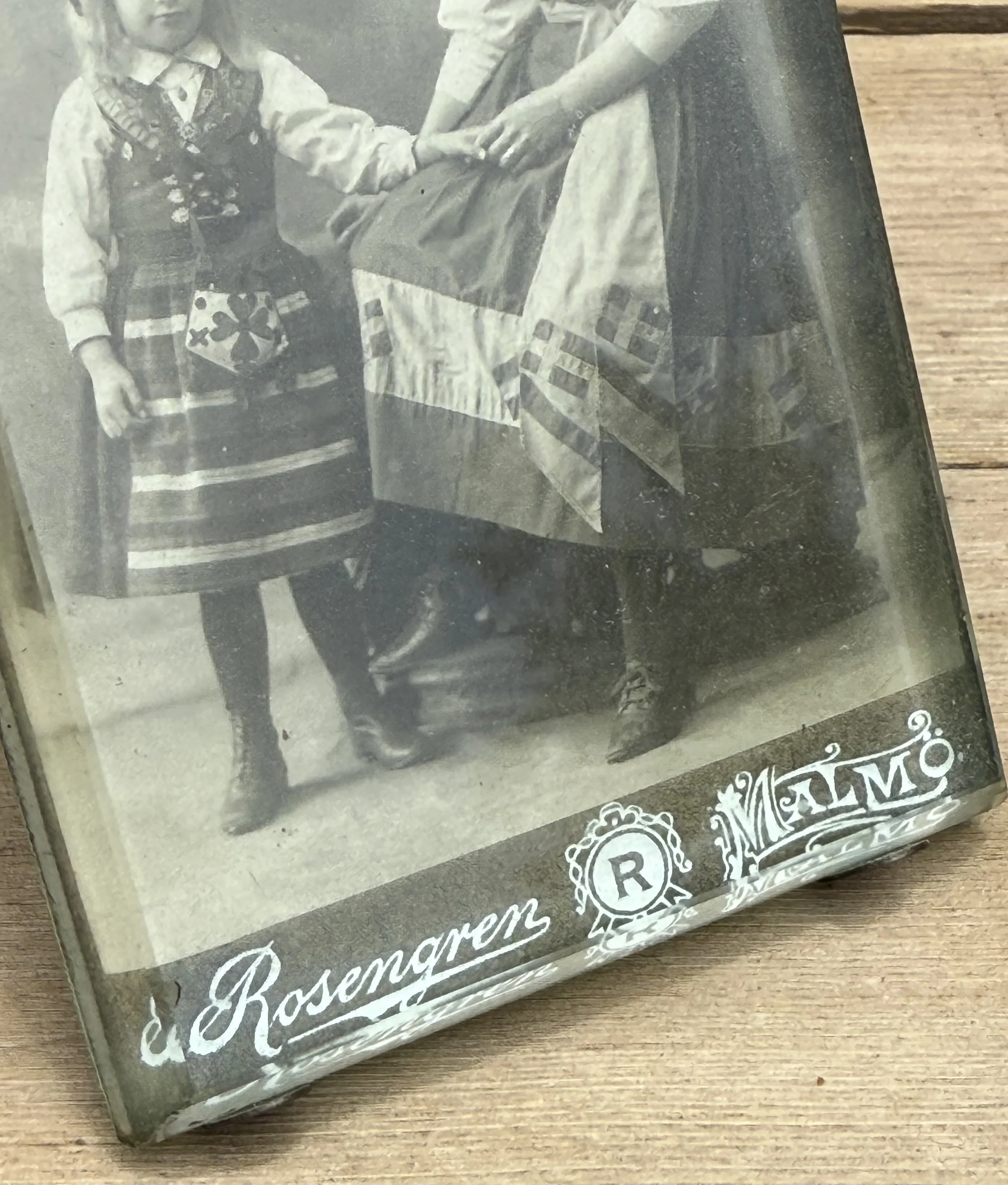 Malmö Sweden close up original Victorian Card de Visite portrait photo image