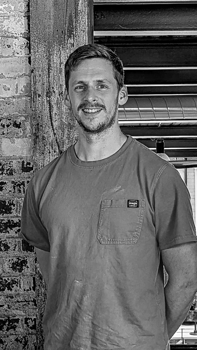 Tom, a lead carpenter at EngineHouse, a home renovation, restoration, and fabrication company in Pittsburgh, PA.