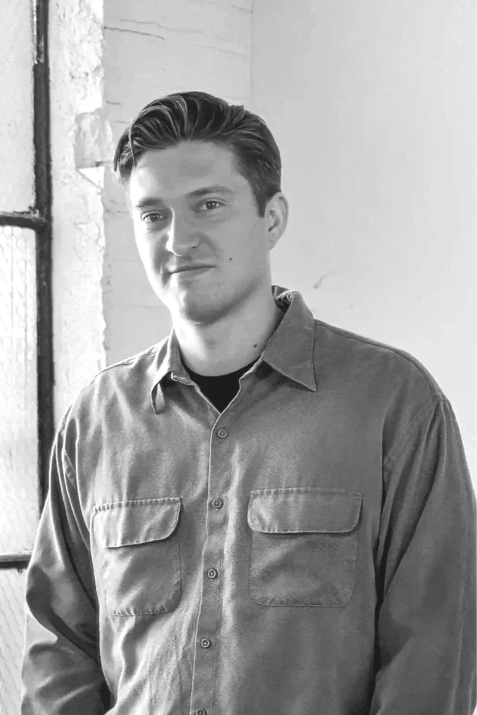 Wilson, a skilled fabricator at EngineHouse, a home renovation, restoration, and fabrication company in Pittsburgh, PA.