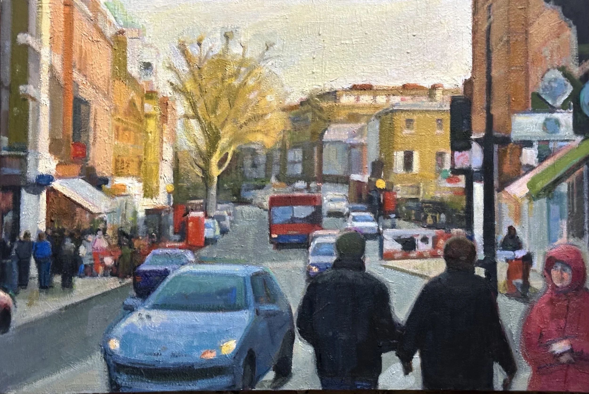 Hampstead - London Oil 30x20in