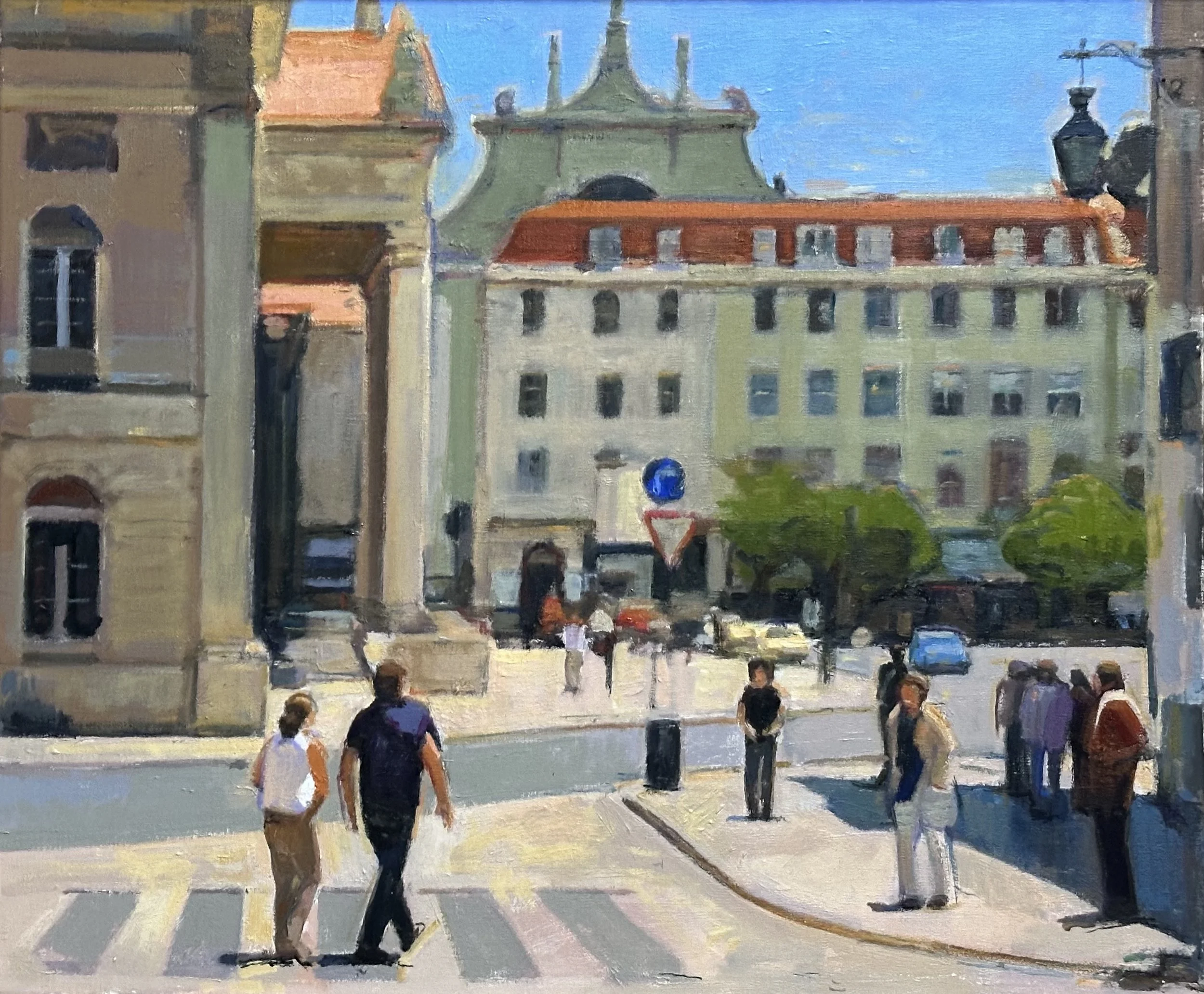 Lisbon: Oil 24x20in