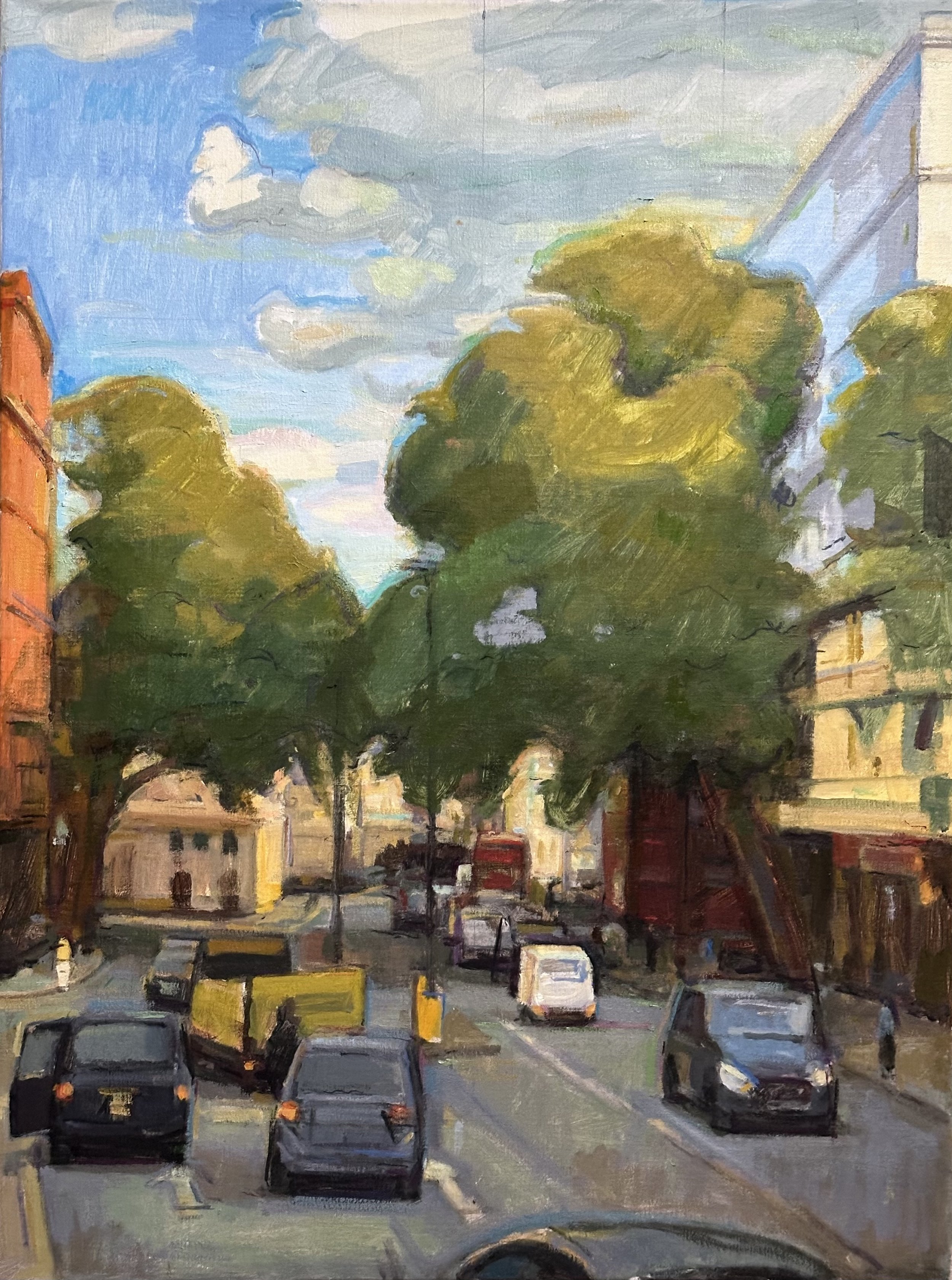 Angel Islington - London Oil 32x26in