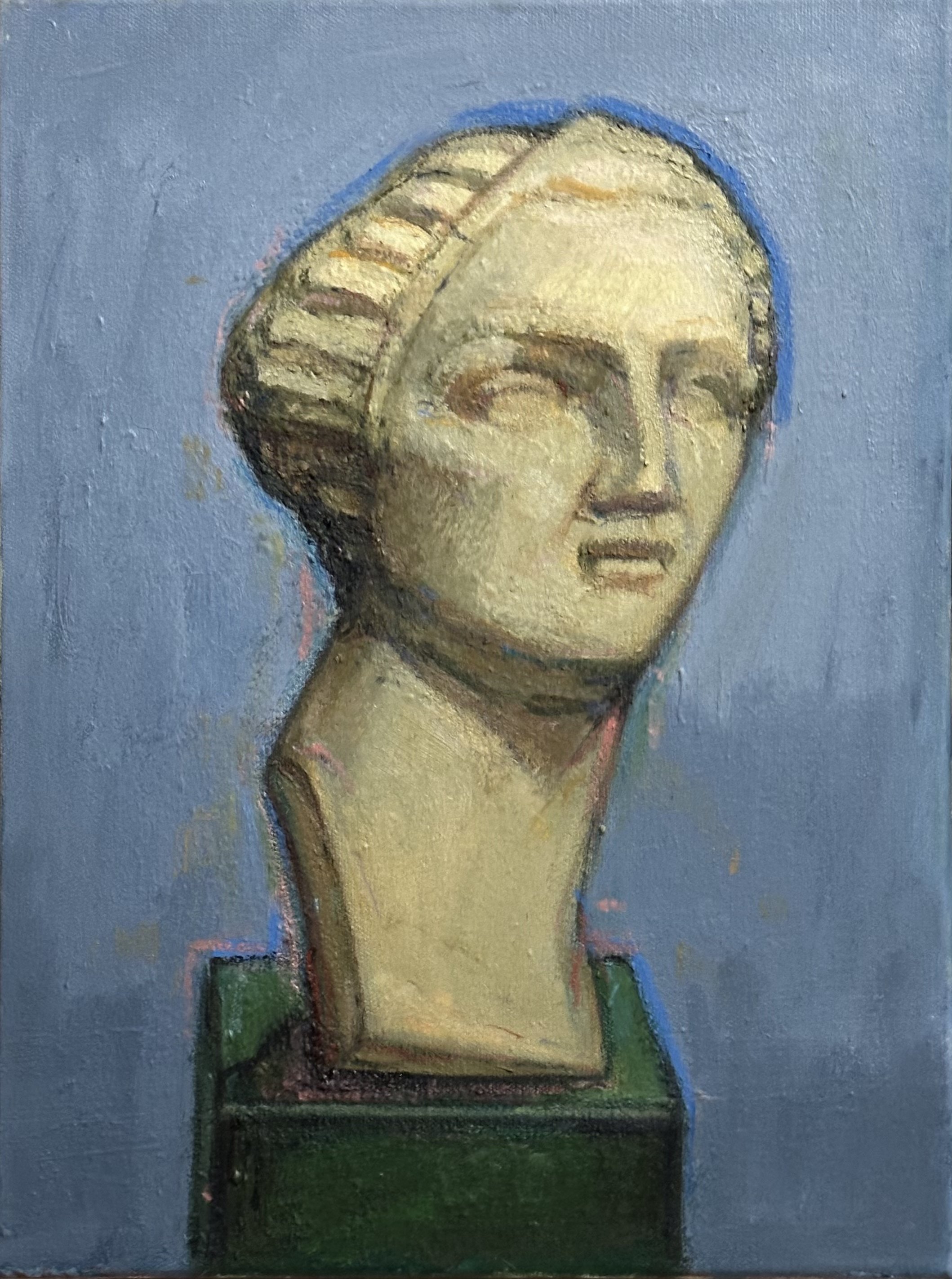 Roman Head: Oil 16x12in