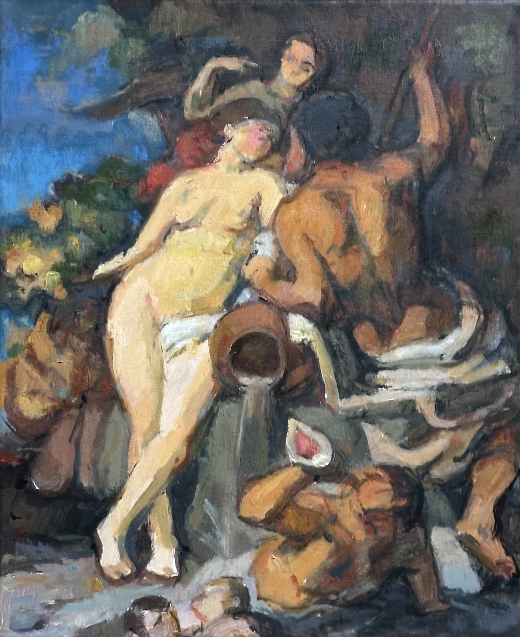 Rubens Study: 12x10in