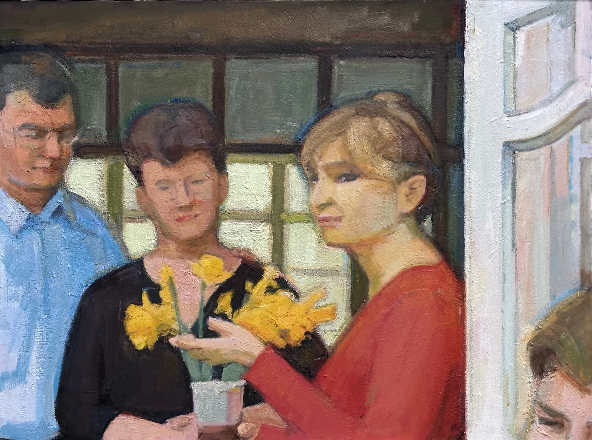 French Windows: Oil 24x18in