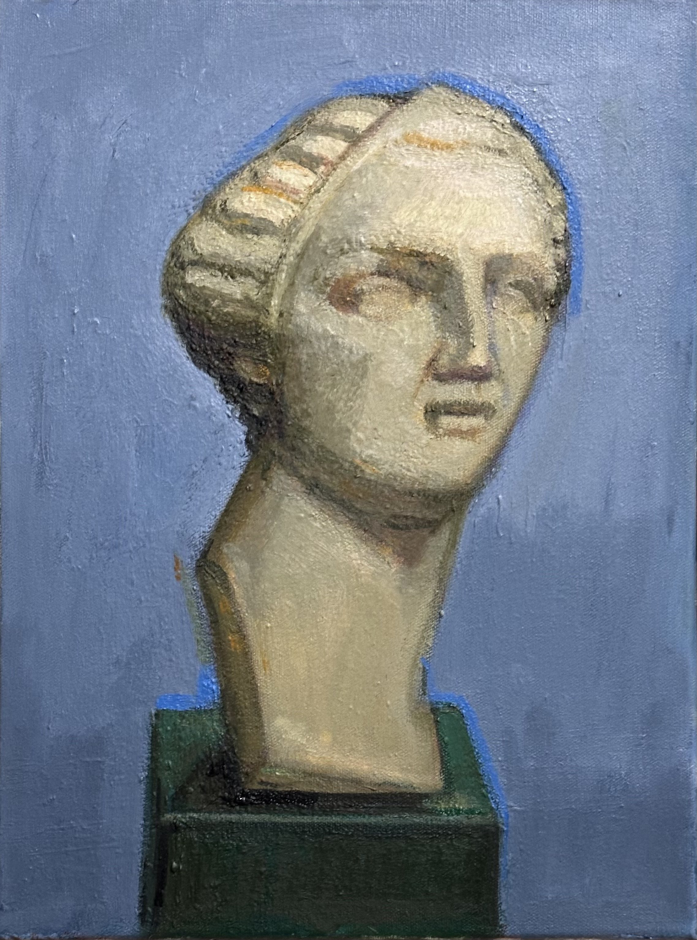Roman Head Oil 16x12in