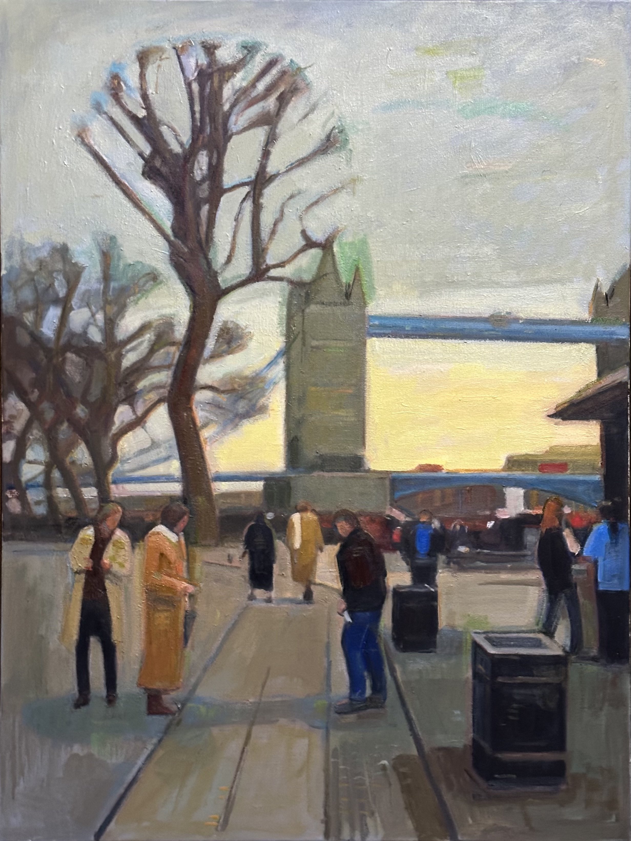 Tower Bridge - London Oil 40x30in