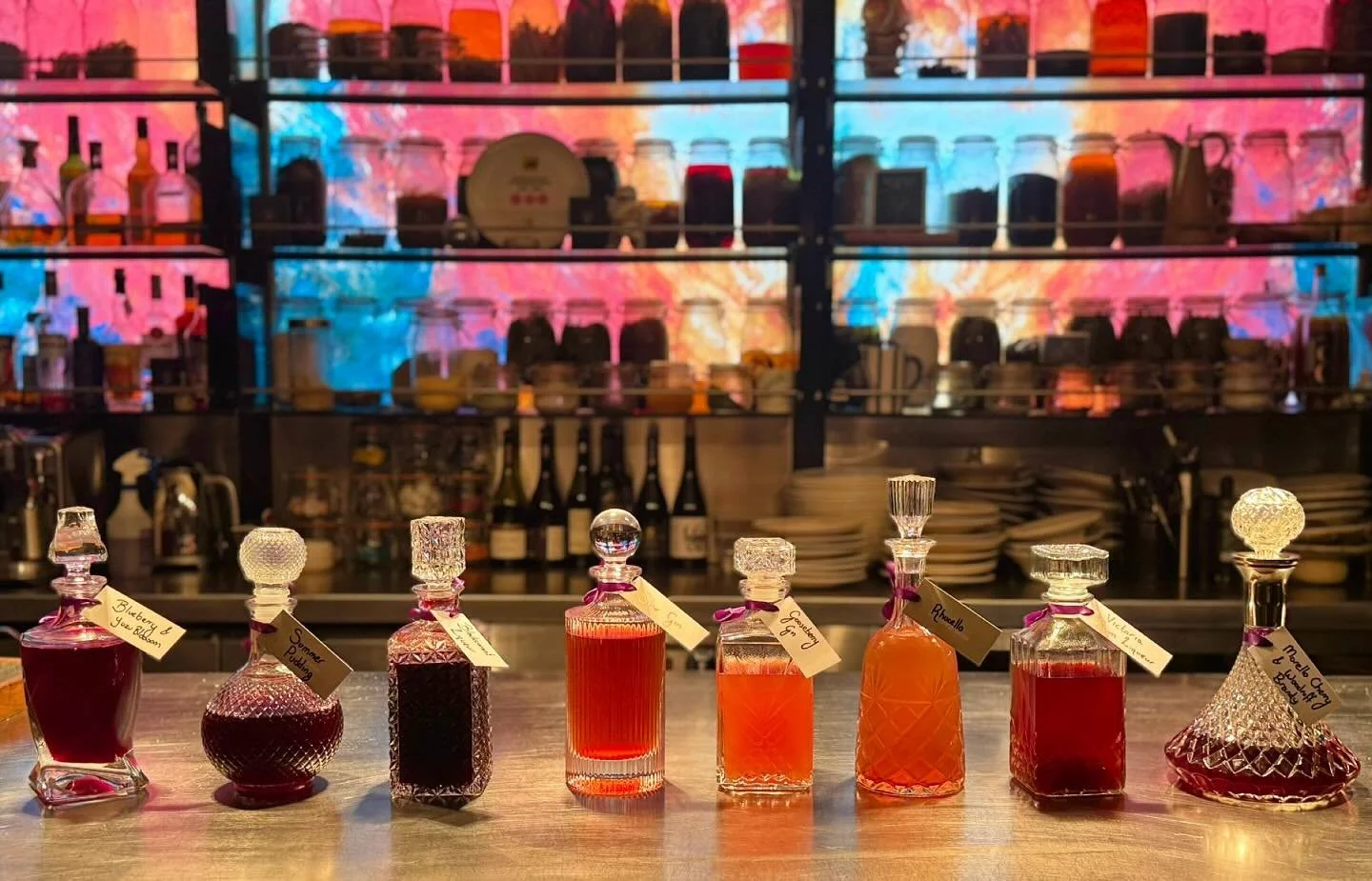 A journey through flavour, from garden to glass. 

Our handcrafted liqueurs &amp; digestifs are crafted with love, patience, and a little alchemy. 

Each bottle tells its own story, infused and aged with botanicals, an abundance of fruits and flowers
