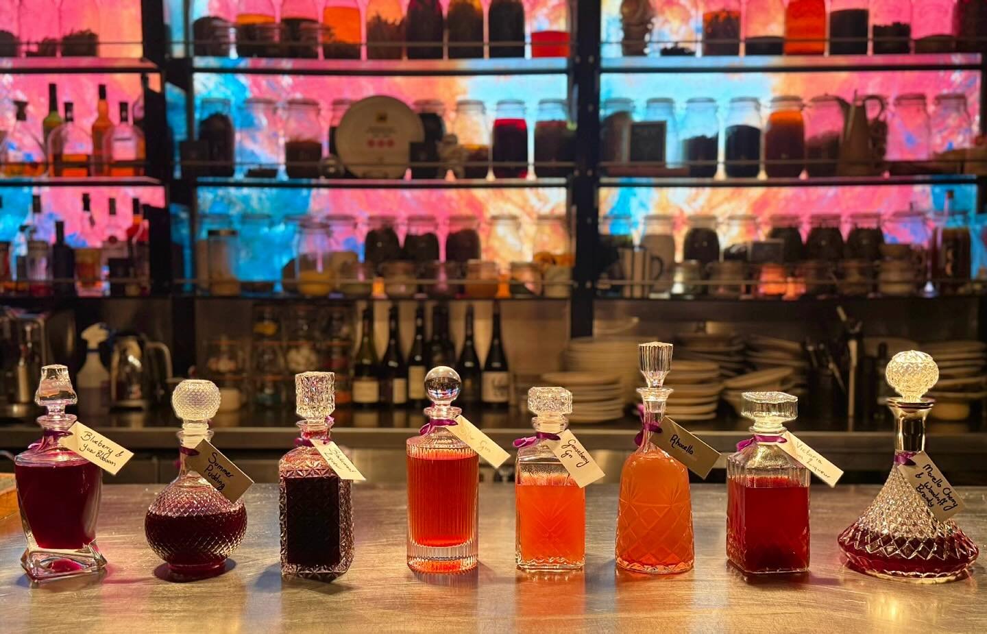 A journey through flavour, from garden to glass. 

Our handcrafted liqueurs &amp; digestifs are crafted with love, patience, and a little alchemy. 

Each bottle tells its own story, infused and aged with botanicals, an abundance of fruits and flowers