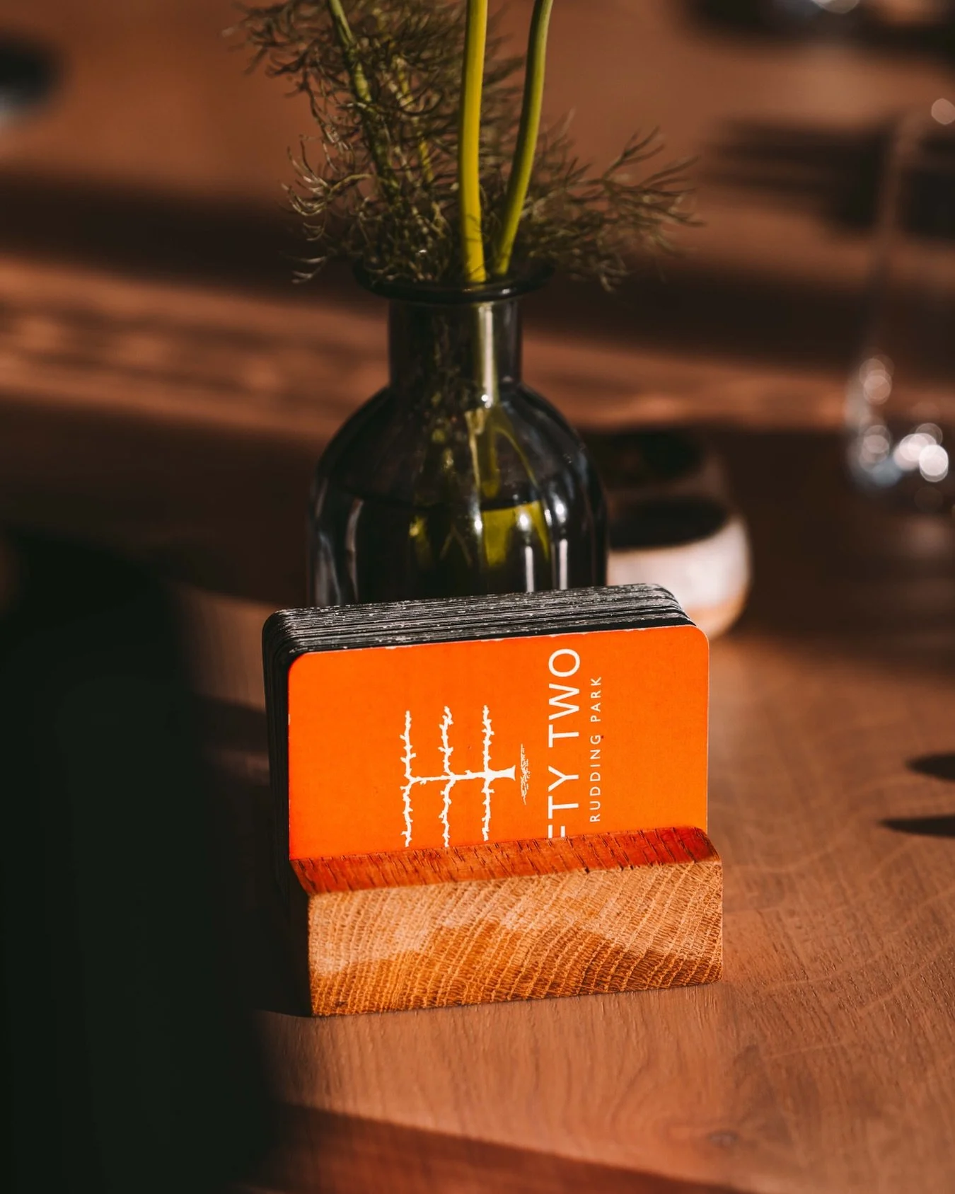 At FIFTY TWO, you&rsquo;re seated at tables of four. 🪑

Part of the experience is getting to know the people you&rsquo;re dining with - the same way you would at a dinner party. These cards are there to help break the ice and start a conversation, w