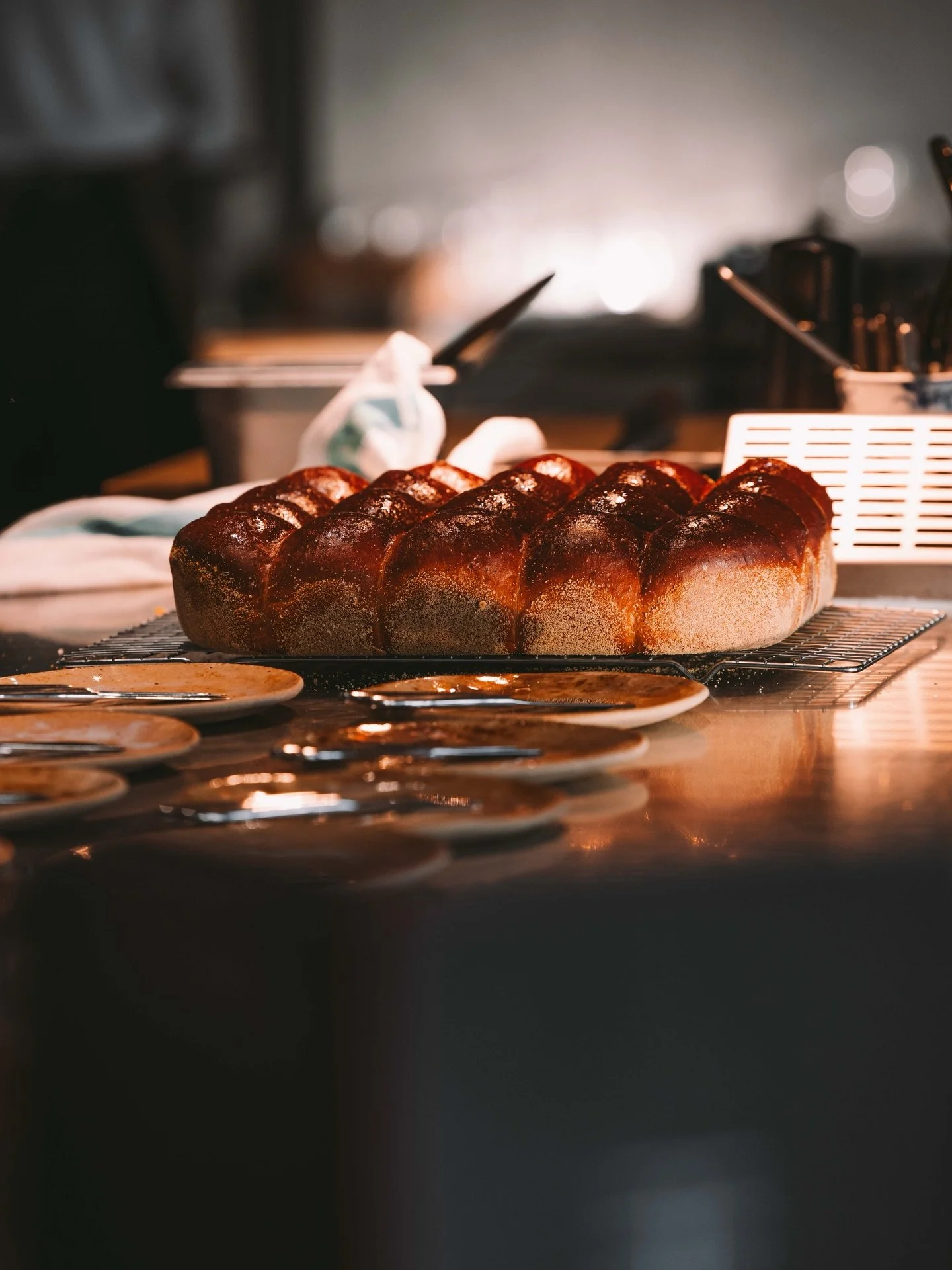 This is better than sliced bread...

Discover our fermented potato bread, freshly baked every day and served with lashings of cultured butter. 🧈

It&rsquo;s a staple of the FIFTY TWO welcome.

@nelforthuk 

#RuddingPark #FIFTYTWO #freshbutter