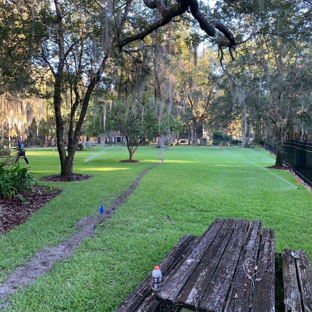 Size doesn't matter. We are ensuring every space gets the irrigation it deserves. Check out that coverage! #irrigationsystem #lawnandlandscape #lawncare #lawncollection2024
