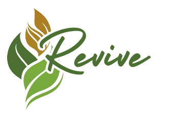 Logo for Rejuve Ecosystems featuring stylized green leaves and the company name in script and serif fonts.