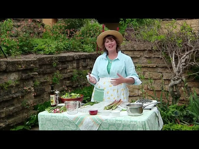 Red Devons, Rhubarb and Frank Lloyd Wright