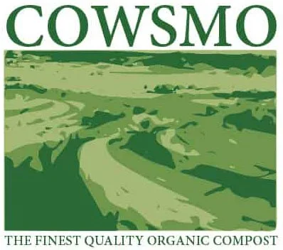 Cowsmo logo with a green landscape and a winding path