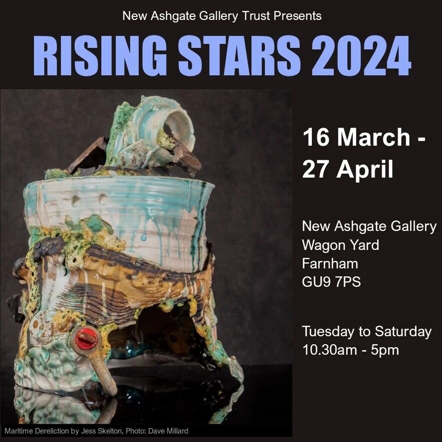 Super excited for the New Ashgate Gallery Rising Stars exhibition opening soon! ✨️ on from 16 March - 27 April, looking forward to seeing some familiar faces and meeting new ones at the private view next week! 

#NAGRisingStars2024 #newashgategallery