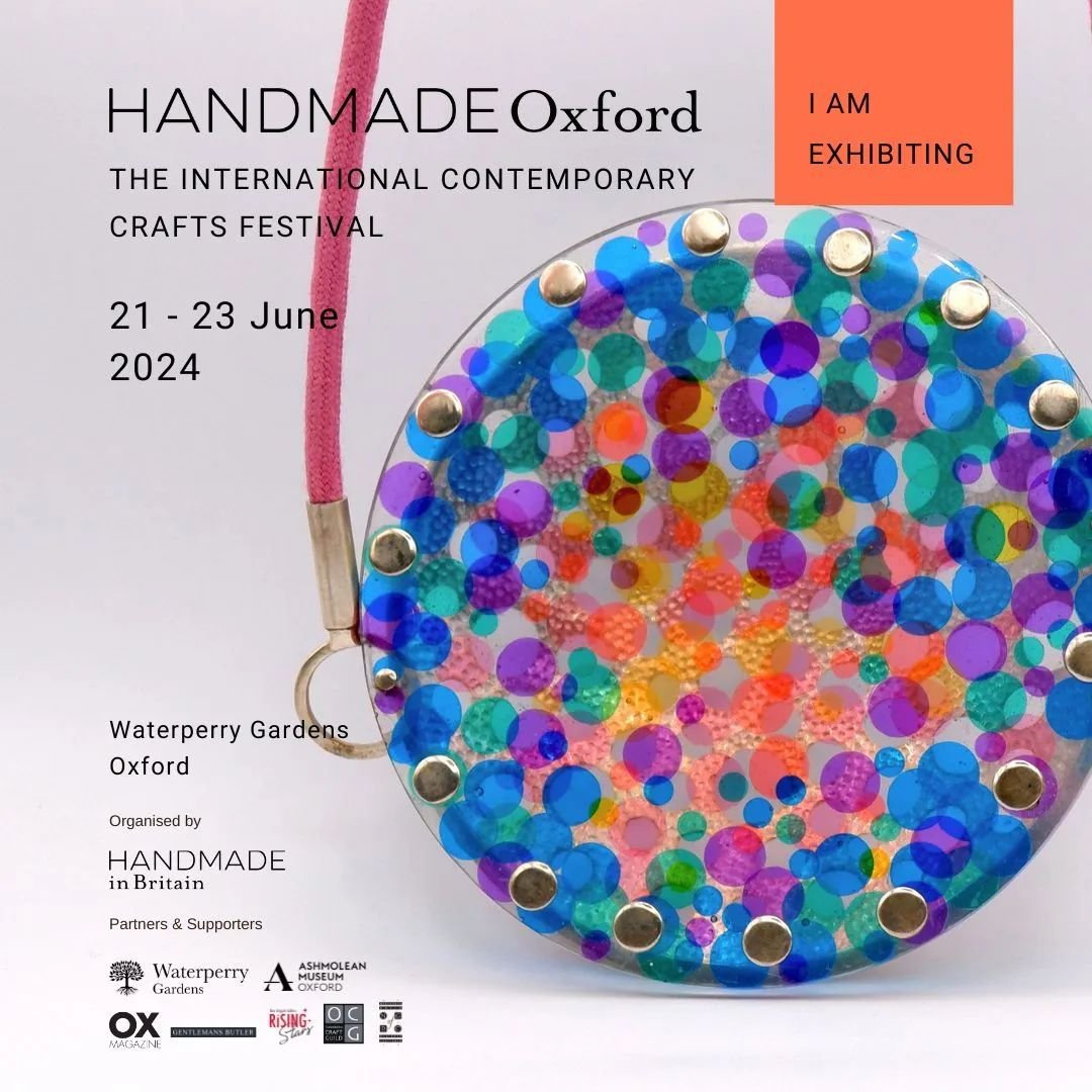 Excited to be a part of Handmade Oxford next week for my first fair! ⭐️🥳

I'll be at Waterperry Gardens, Oxford from 21st-23rd June alongside some other @newashgate Rising Stars!

Praying for some good weather! (summer where you at?!) 🌞🌧

#jewelry