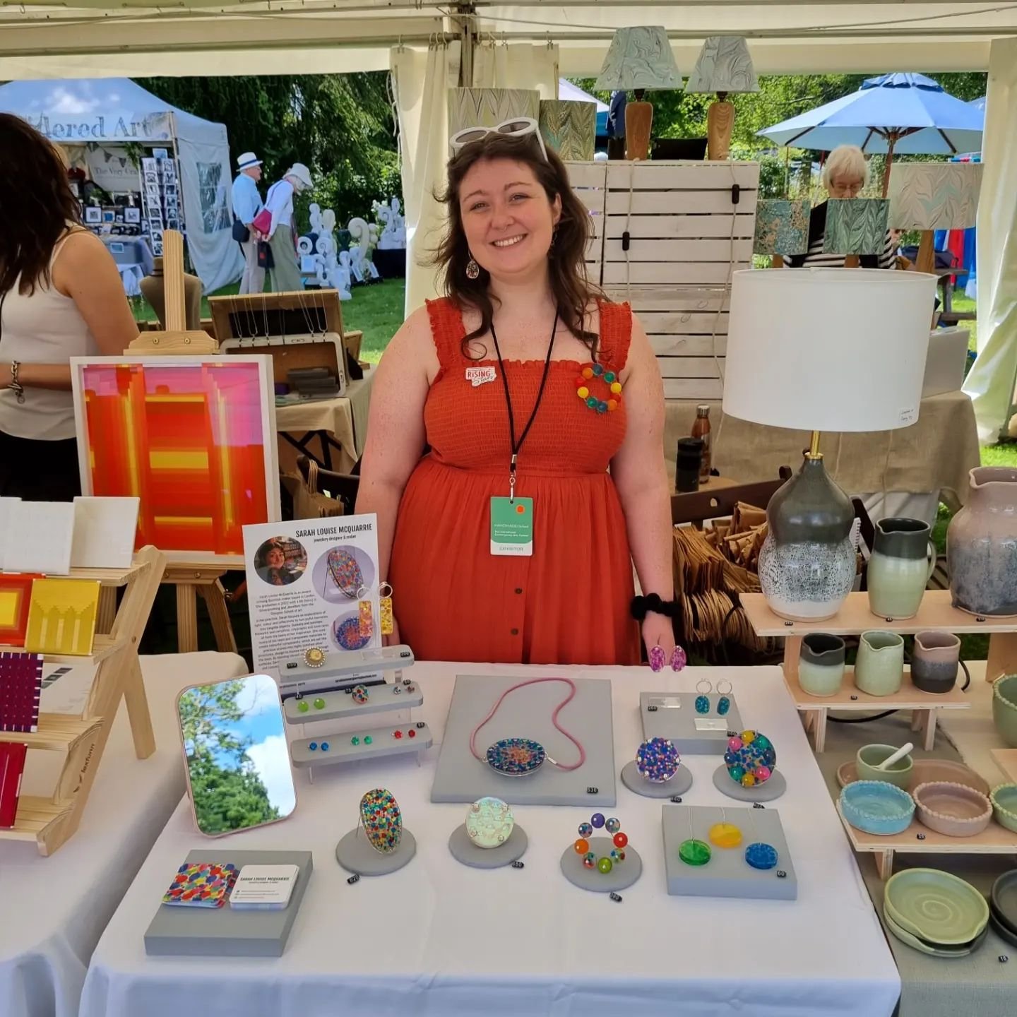 🌟 DAY ONE 🌟

Handmade Oxford is off to a lovely sunny start! I didn't know what to expect with my first fair but everyone has been super lovely and helpful!

Big thanks to @dangoode_makinggoode and @newashgate for the opportunity!! 

#jewelry #jewe