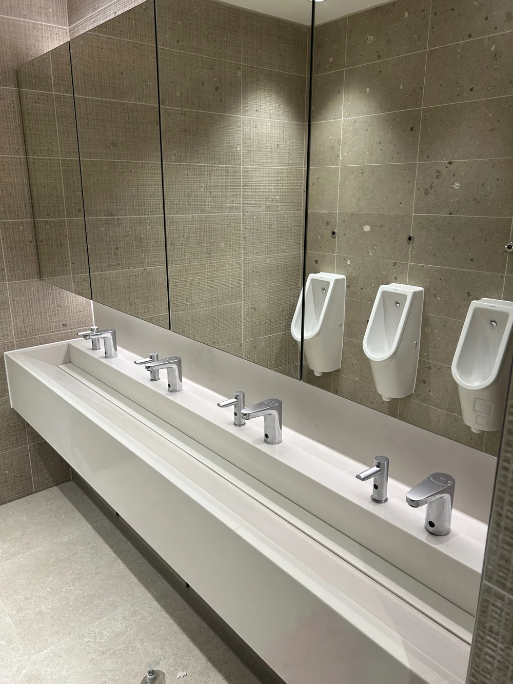 Clean washroom