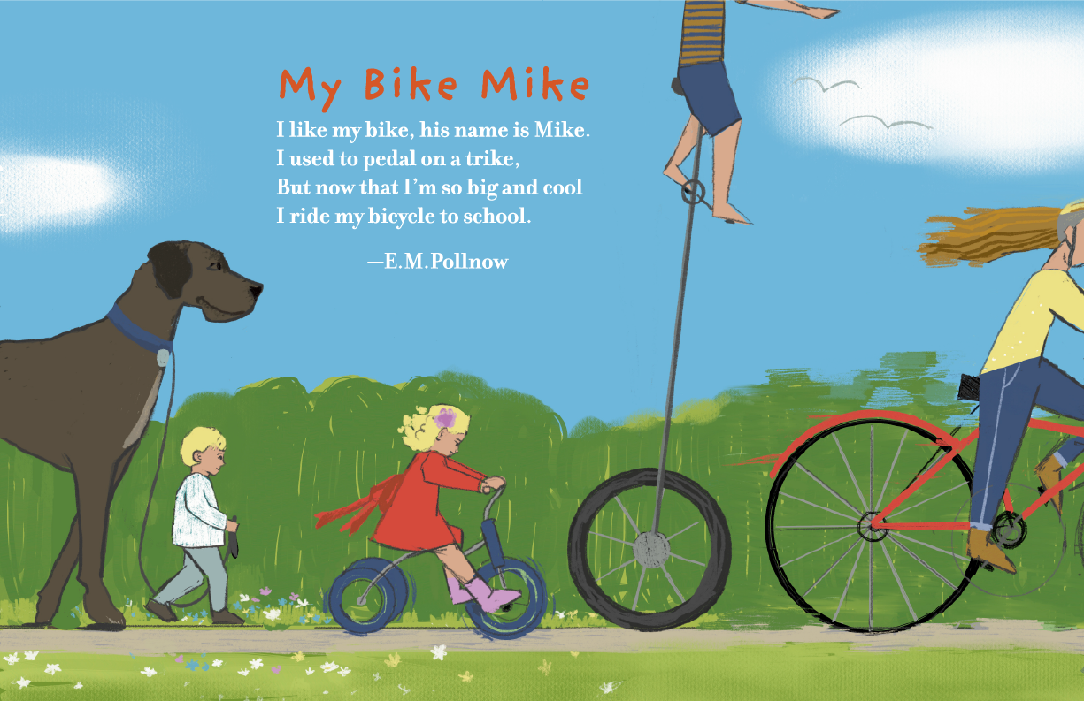 My Bike Mike Children's Poem