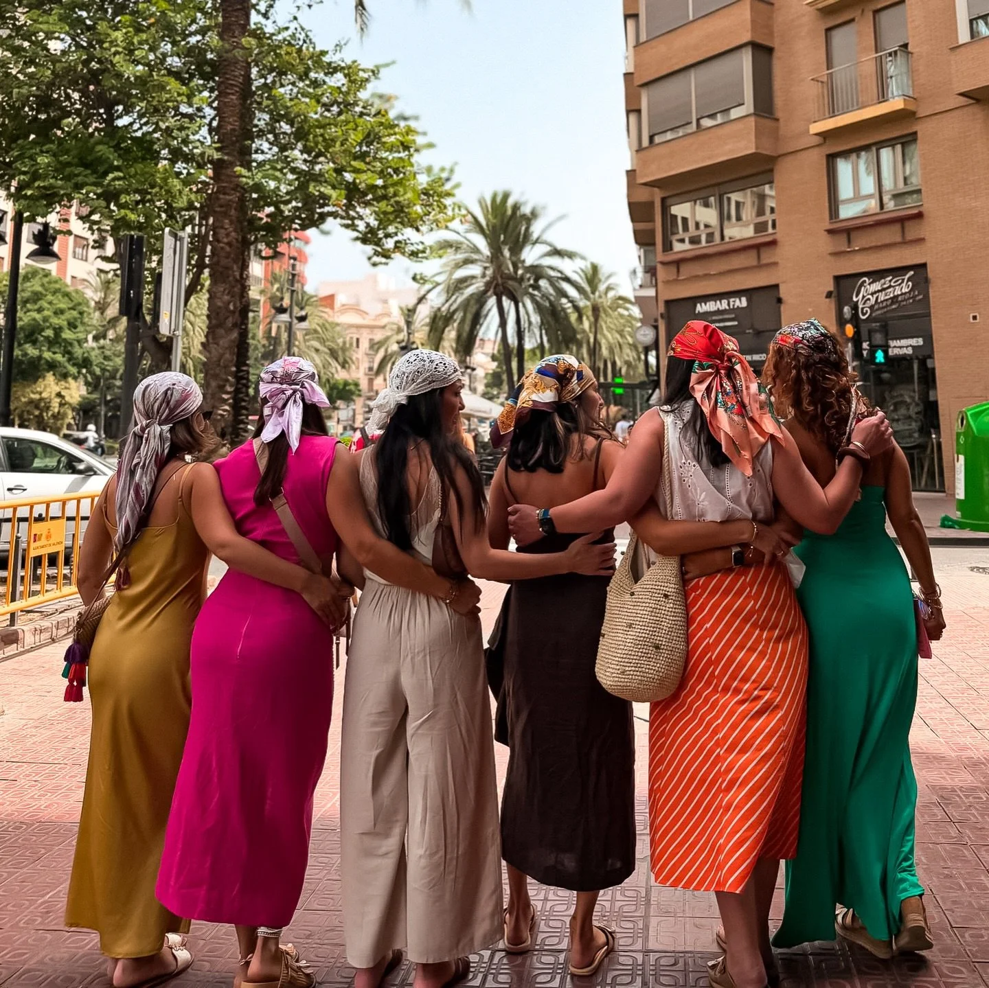 Ok, hear me out. Yes, it's amazing to be able to travel and have carefree fun with the girls. But on a deeper level, this is what I love about an all girls' trip 🫶🥂

1. Somehow, with all our different stories, we're connected. And this is so eviden