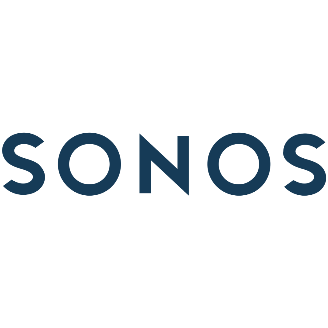 Sonos logo indicating premium in-room sound experience at Oyster Manor