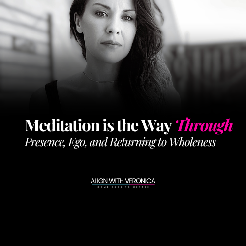 Meditation Is the Way Through