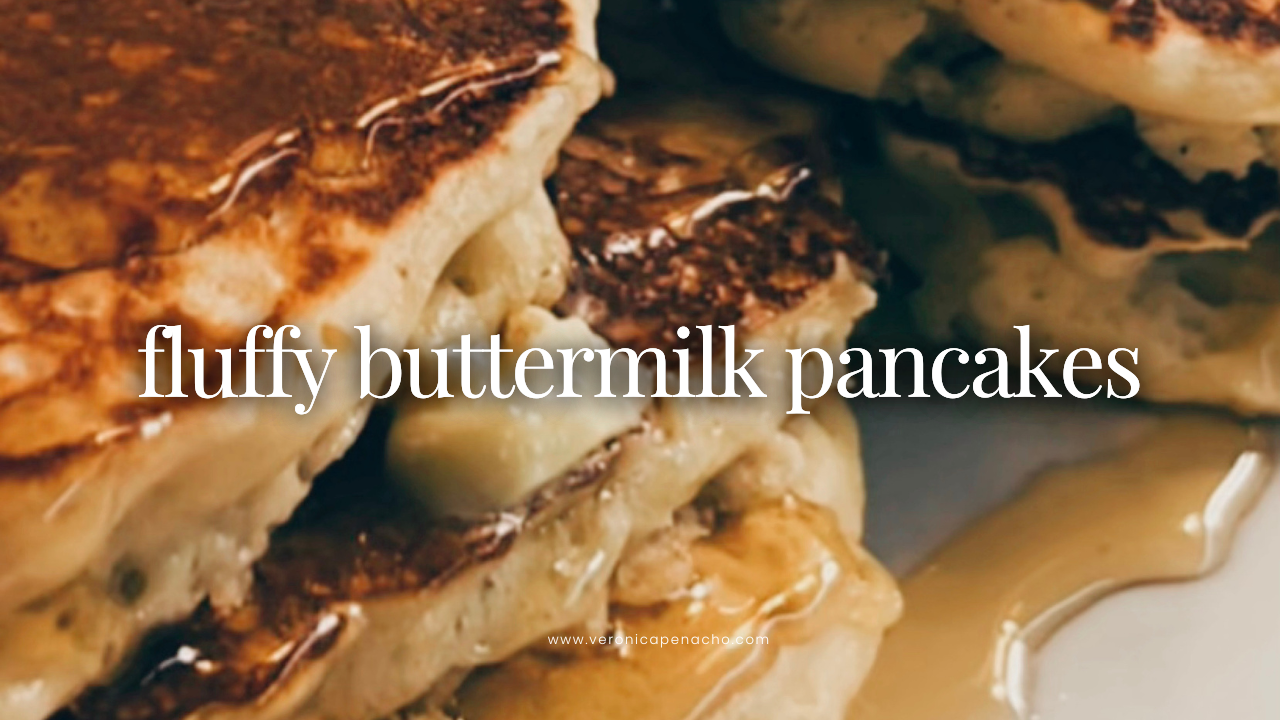 My Fluffy Buttermilk Pancakes