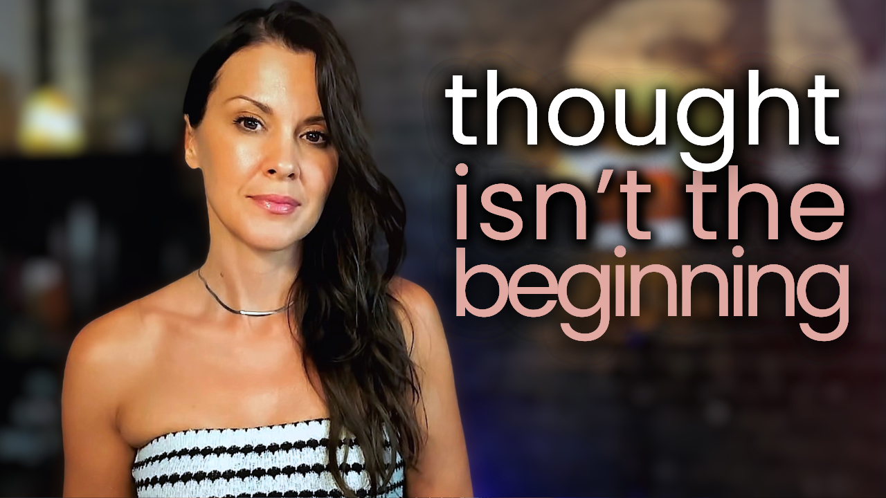 Thought Isn’t the Beginning