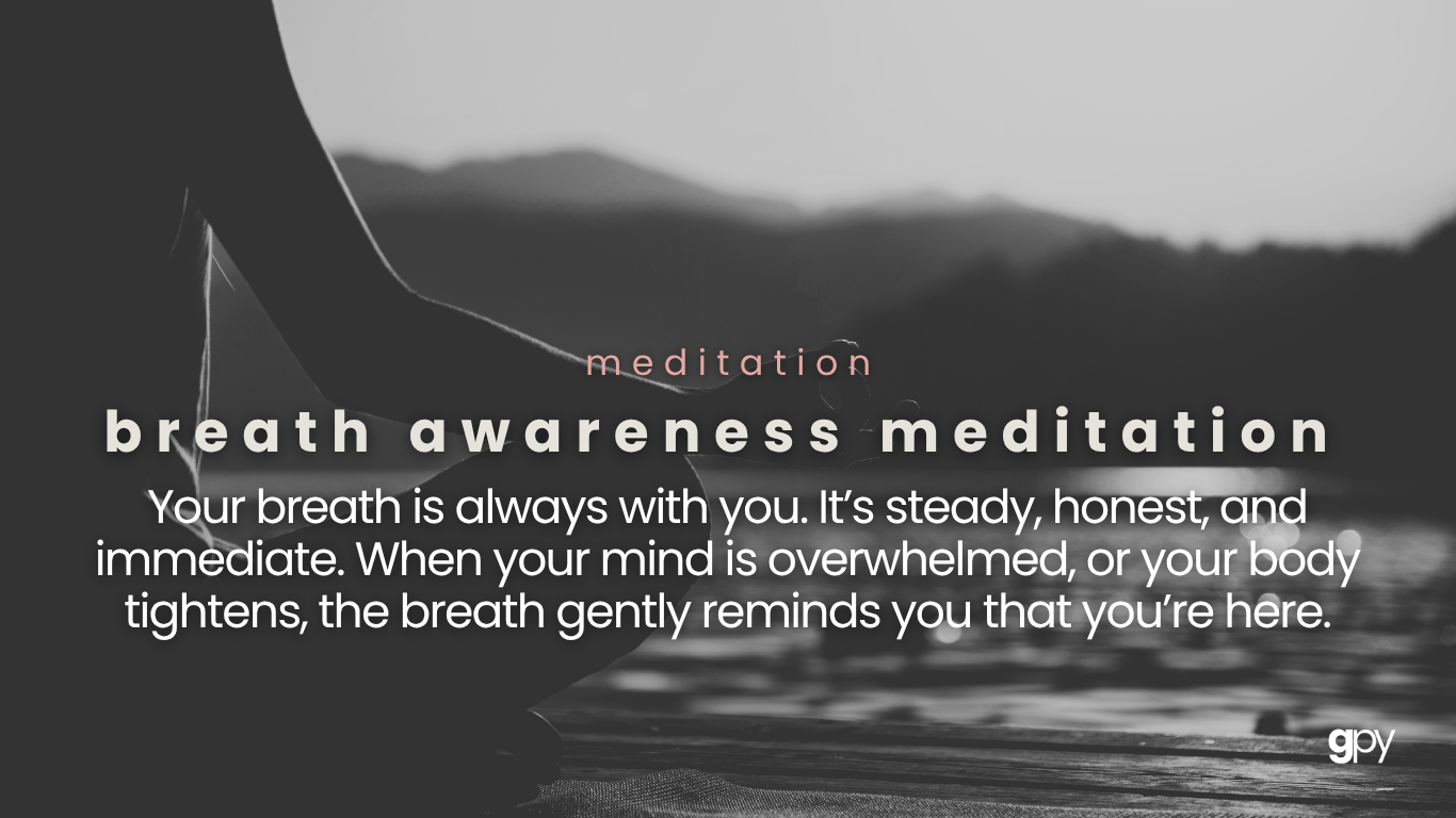 Breath Awareness Meditation