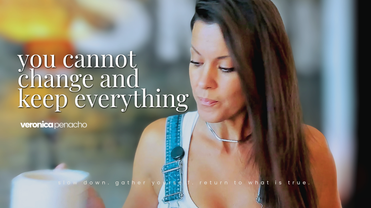 You Cannot Change and Keep Everything