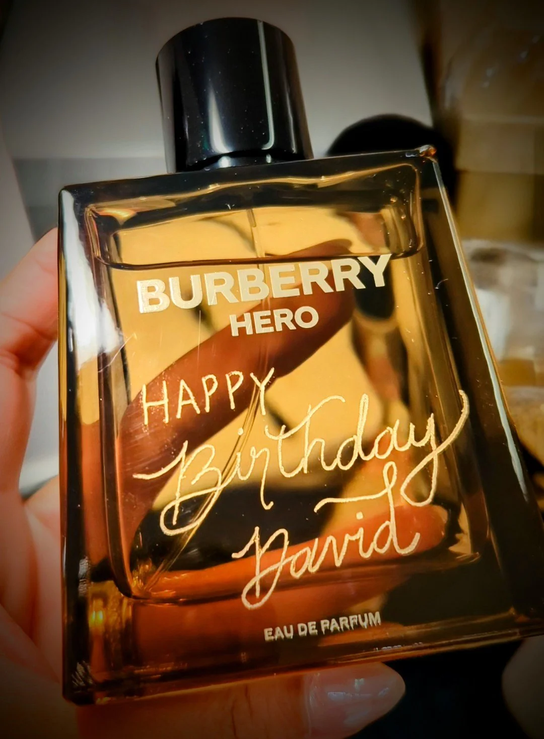 Fragrance Calligraphy Engraving