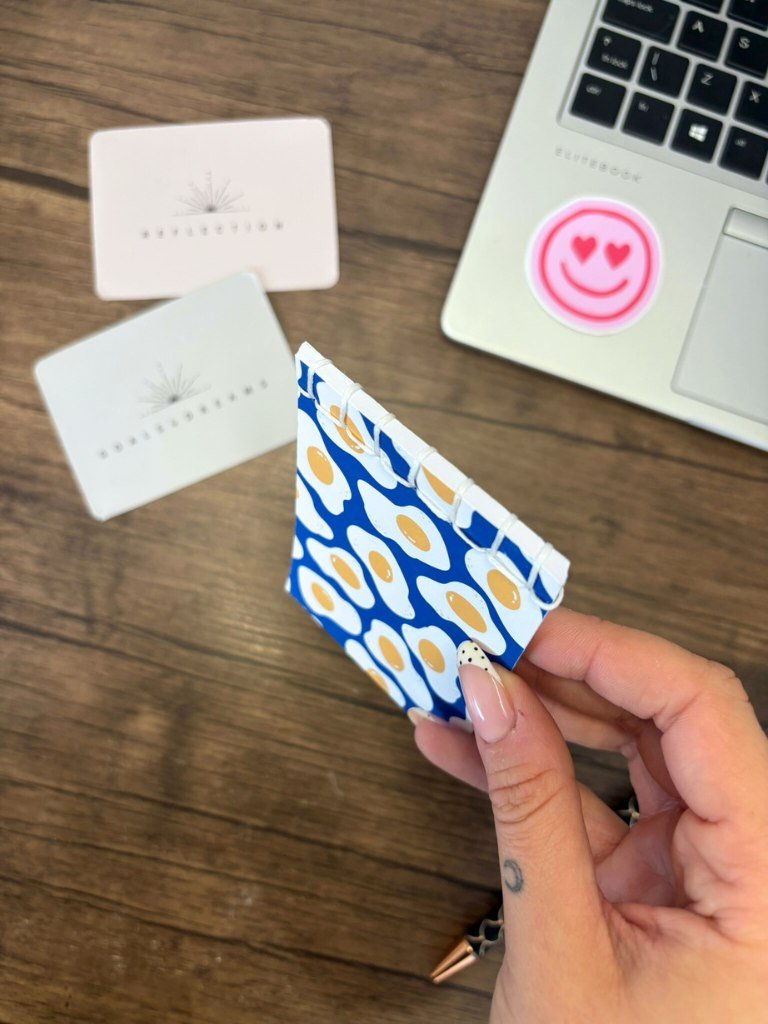 Handmade Mini Egg Notebook