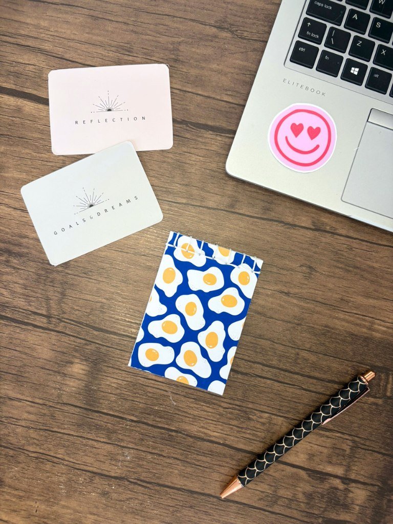 Handmade Mini Egg Notebook