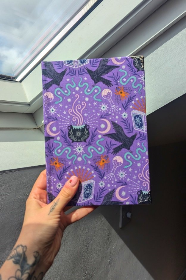 Handmade Hardcover Spell Book Witchy Notebook